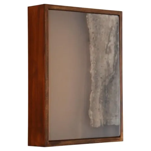 Material Notes Wall Decoration in Resin, Wood & Marble by Fict Studio 1