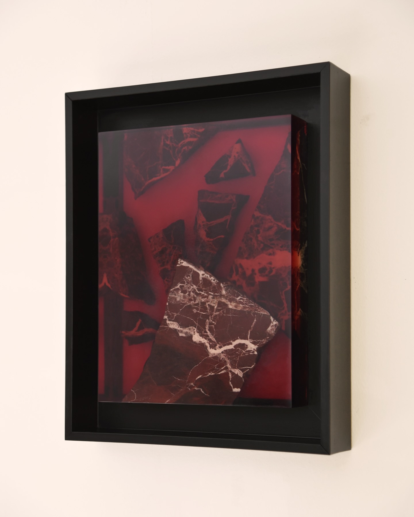 Material Notes Wall Decoration in Resin, Wood & Marble by Fict Studio 3