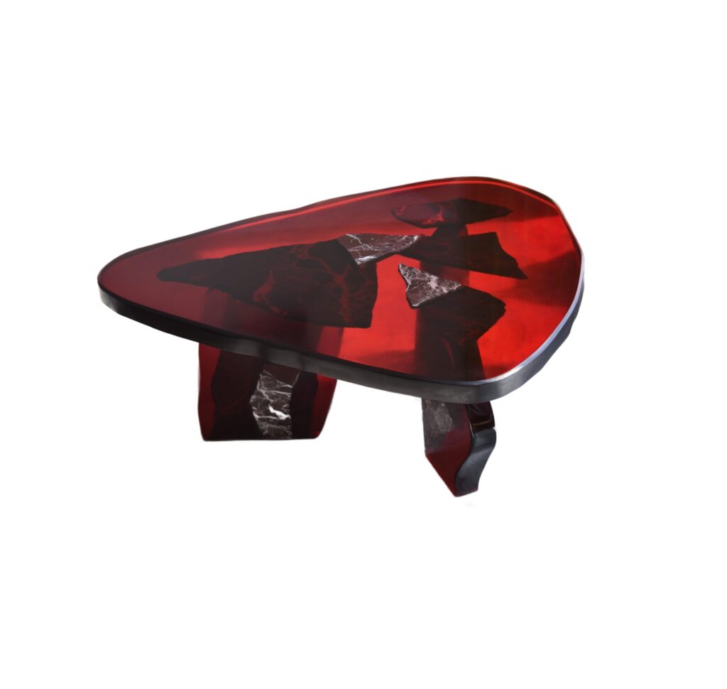 Moulin Table Lamp In Inox Stainless Steel by Atelier Ellery 1