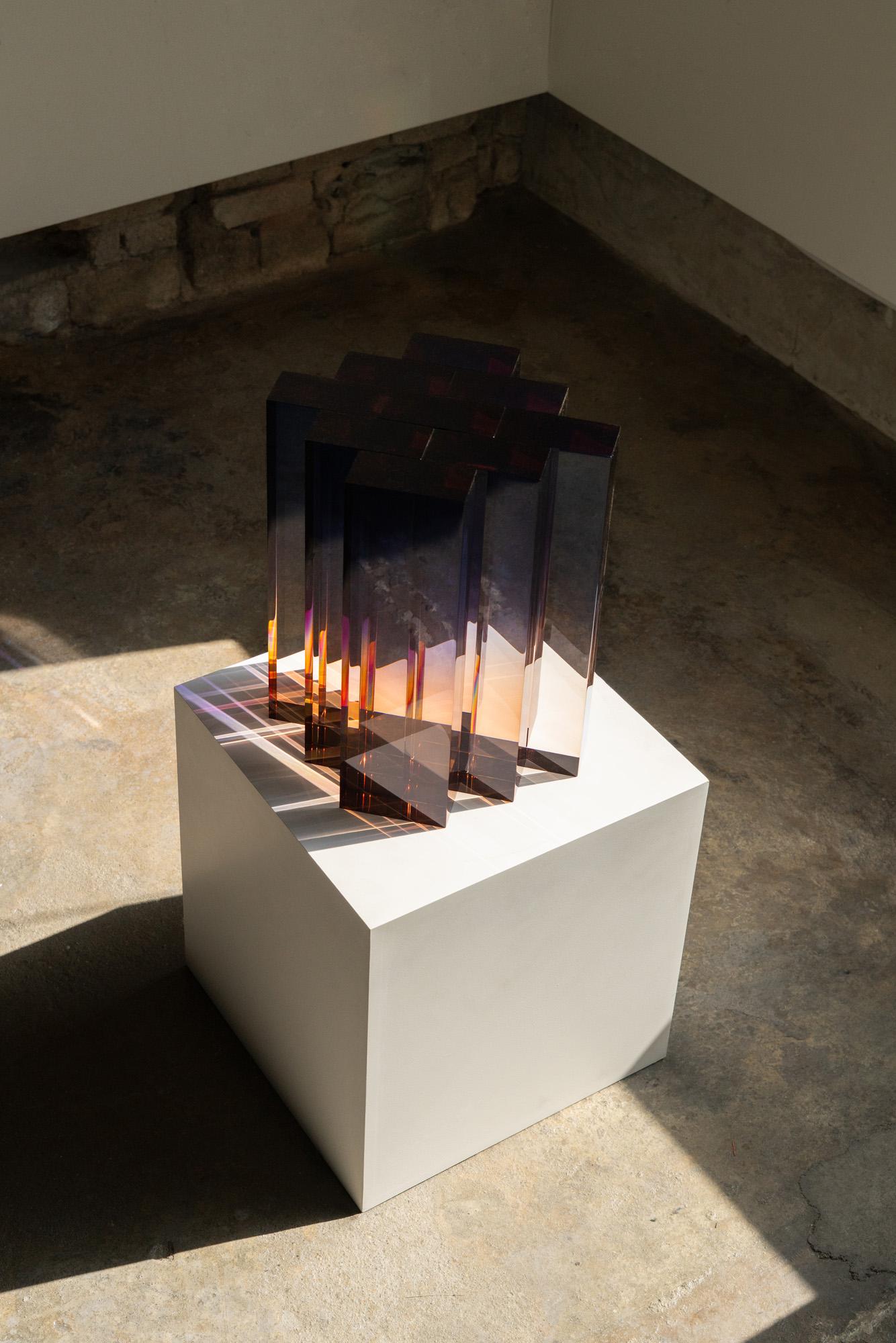 Object Floor Installation in Colored Resin Marble by Saerom Yoon 6