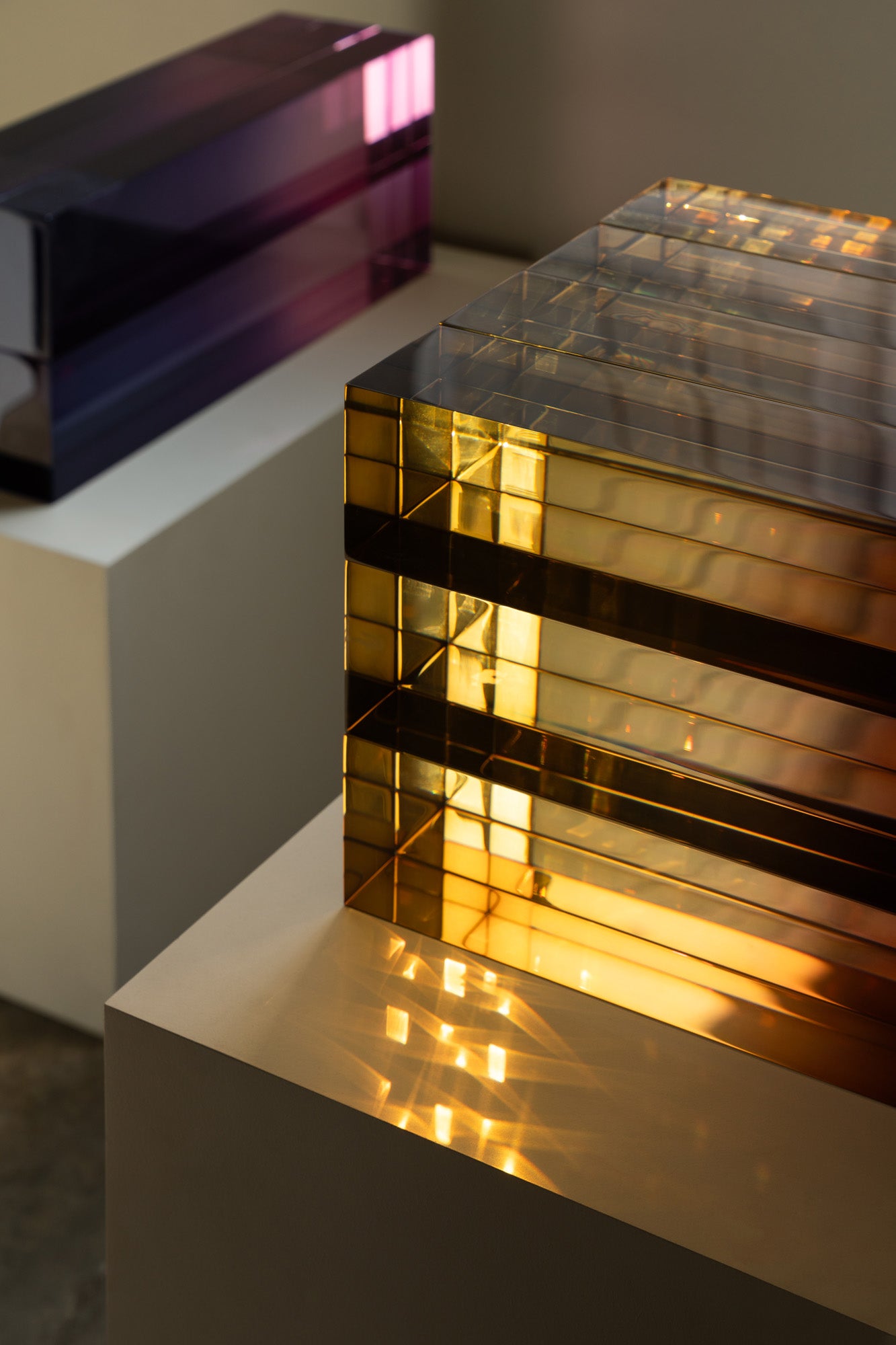 Object Floor Installation in Colored Resin by Saerom Yoon 3