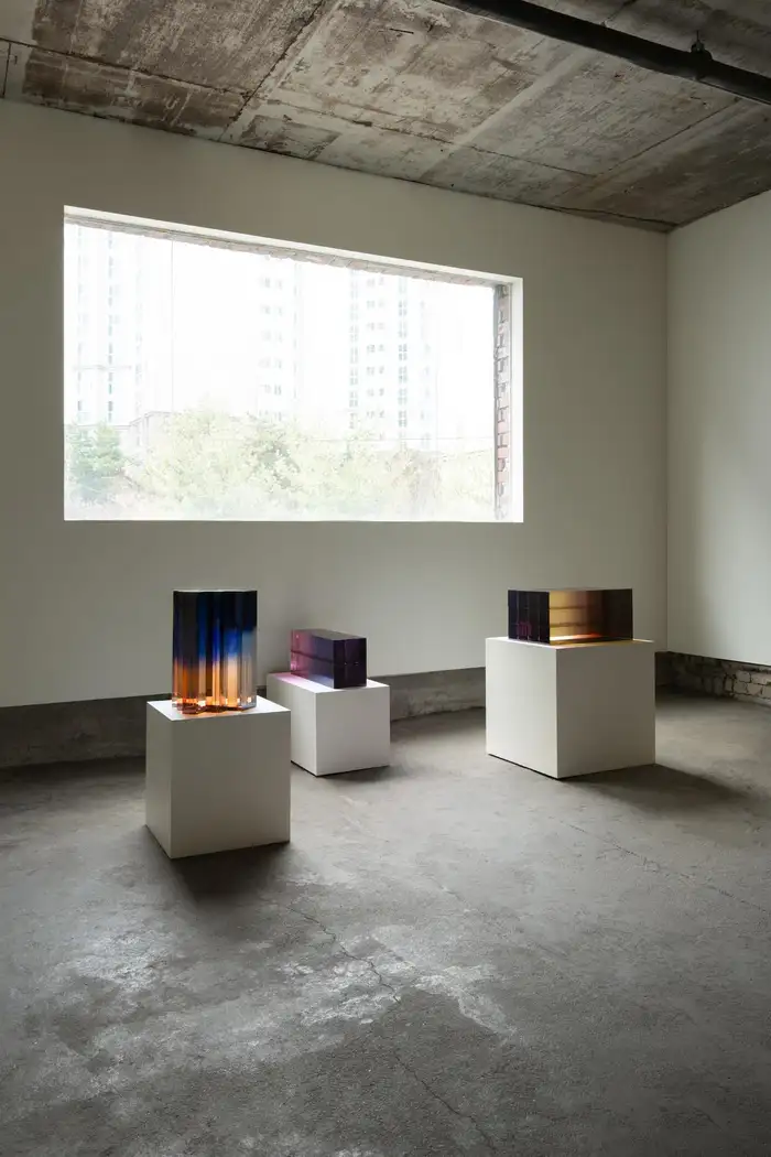 Object Floor Installation in Colored Resin by Saerom Yoon 5 1