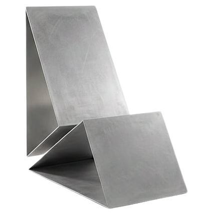 S3 Chair in Brushed Aluminium by Giotto Pagani 6