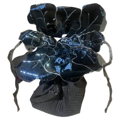 Black Throne Chair 2 by Michael Gittings