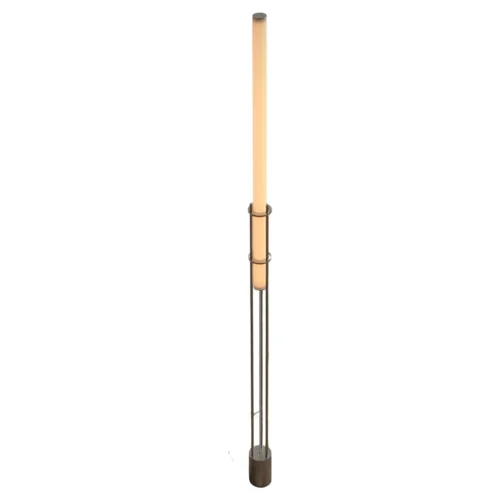 Light Object 025 Floor Lamp in Brass by Naama Hofman 1