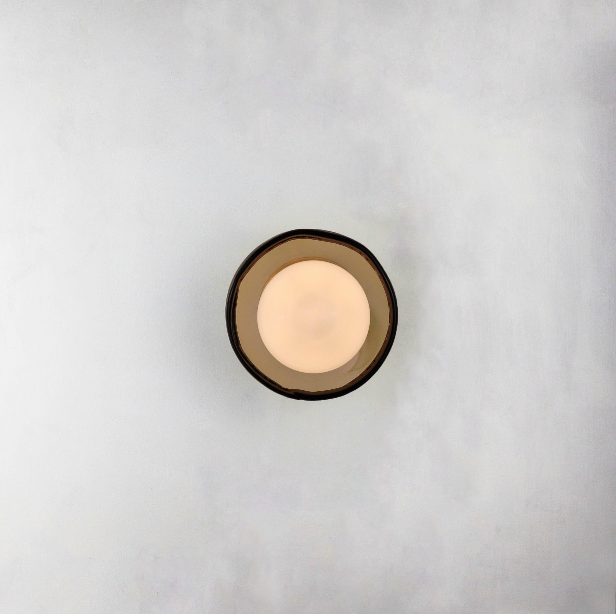 Light Object 0301 Wall Lamp in Waxed Brass by Naama Hofman 12