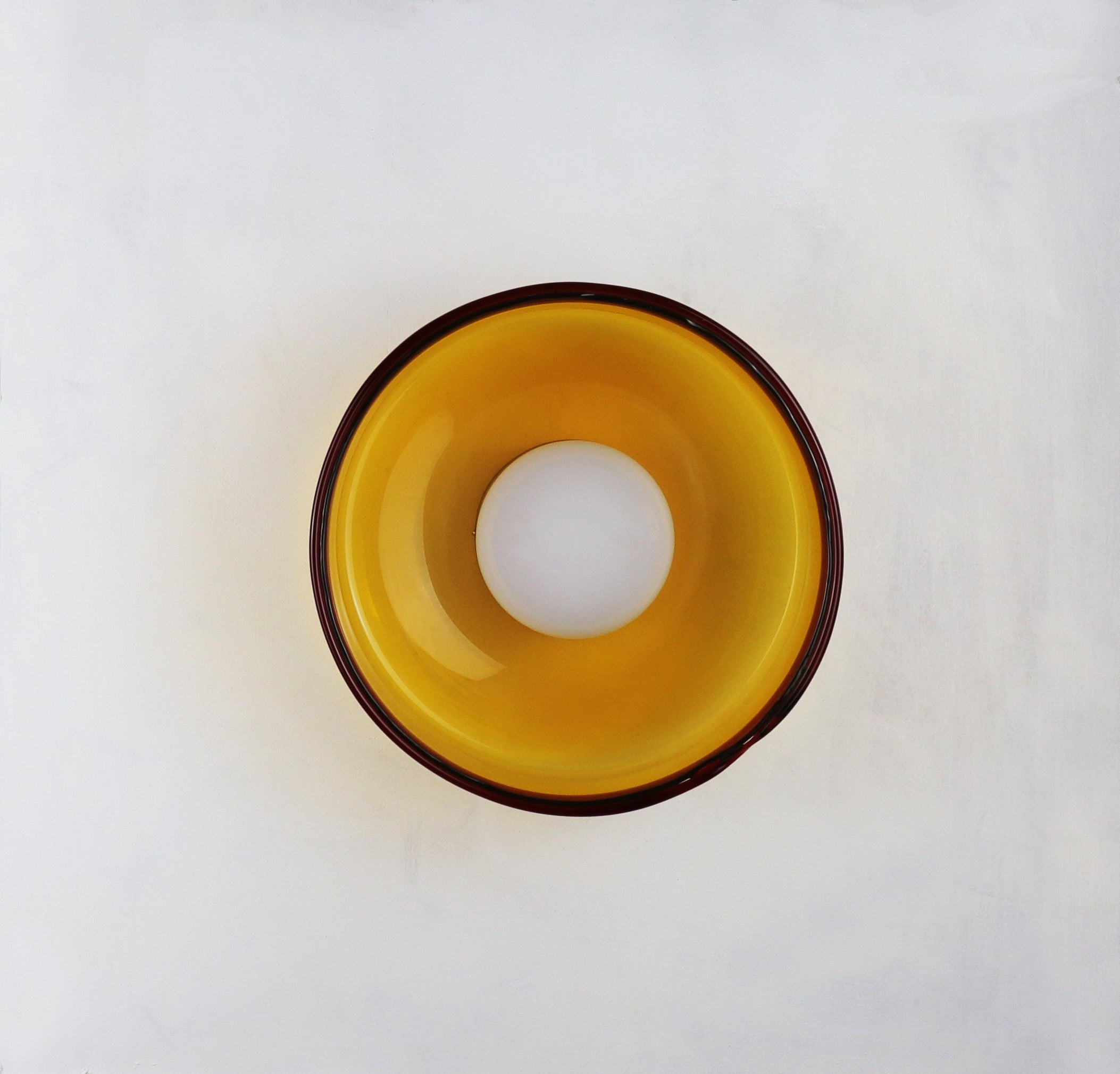 Light Object 0302 Wall Lamp in Waxed Brass by Naama Hofman 4