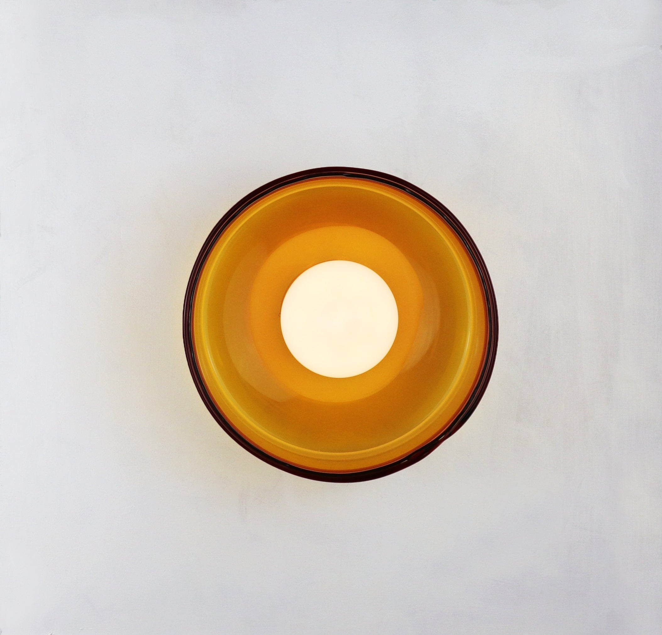 Light Object 0302 Wall Lamp in Waxed Brass by Naama Hofman 5