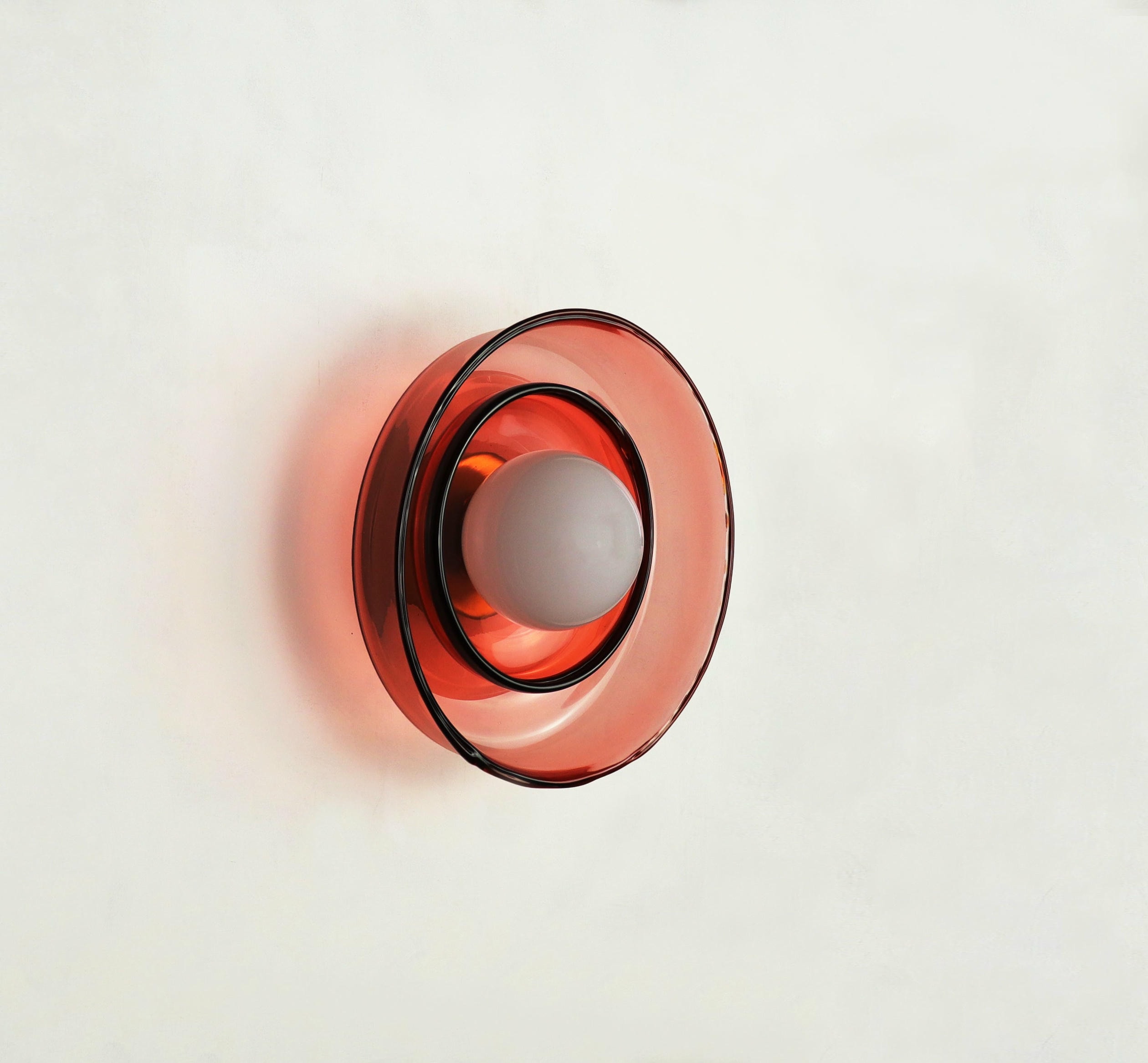 Light Object 0303 Wall Lamp in Waxed Brass by Naama Hofman 7