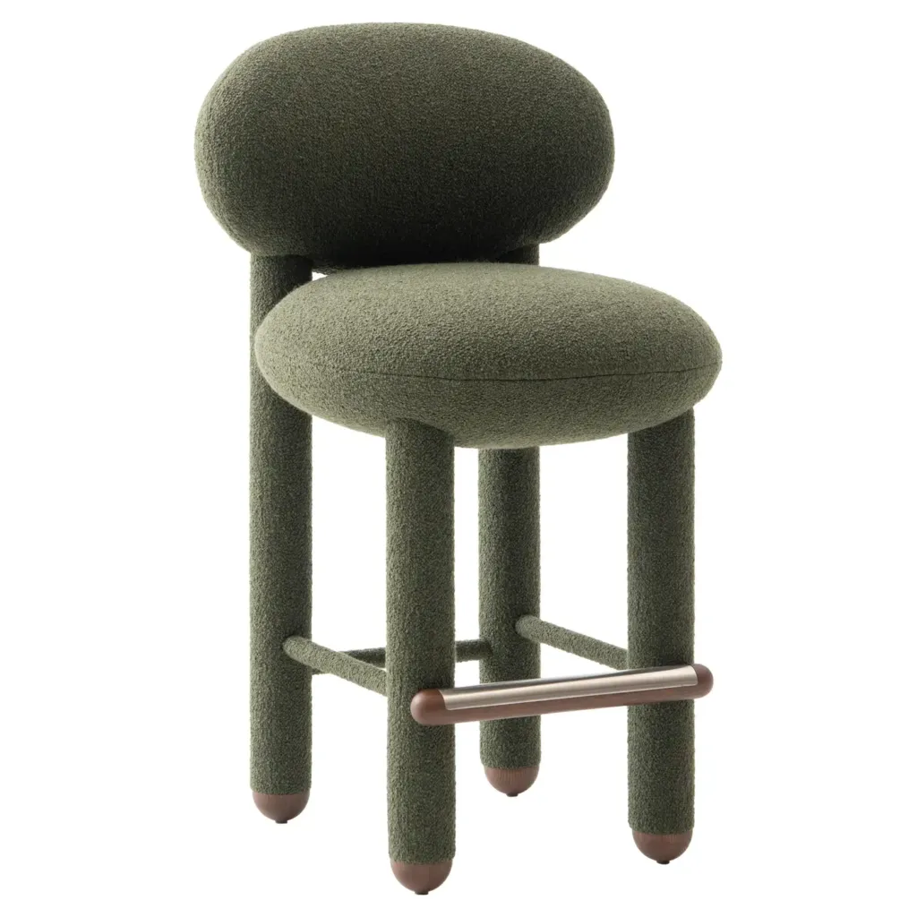 Baloo Boucle Counter Chair Flock CS1 by NOOM 1