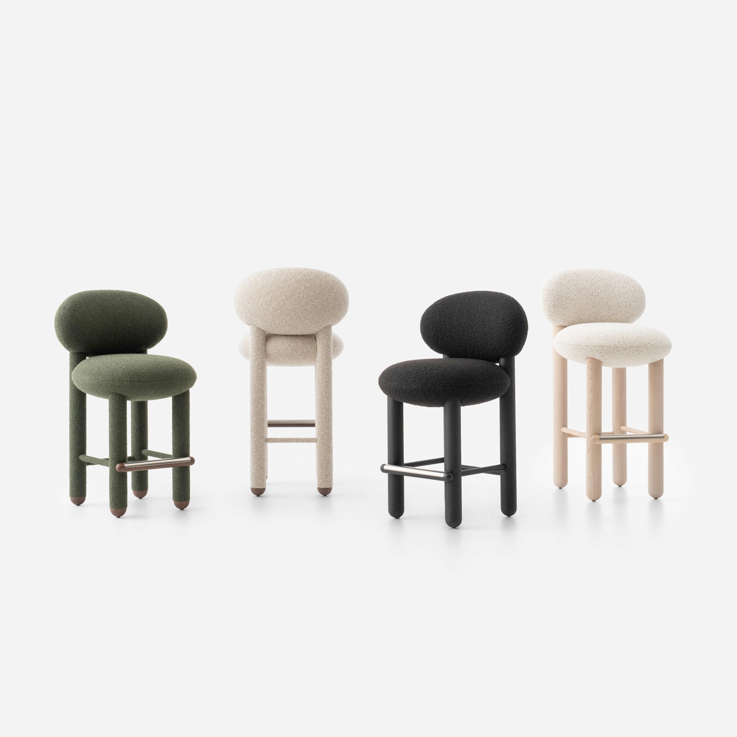 Baloo Boucle Counter Chair Flock CS2 by NOOM 9