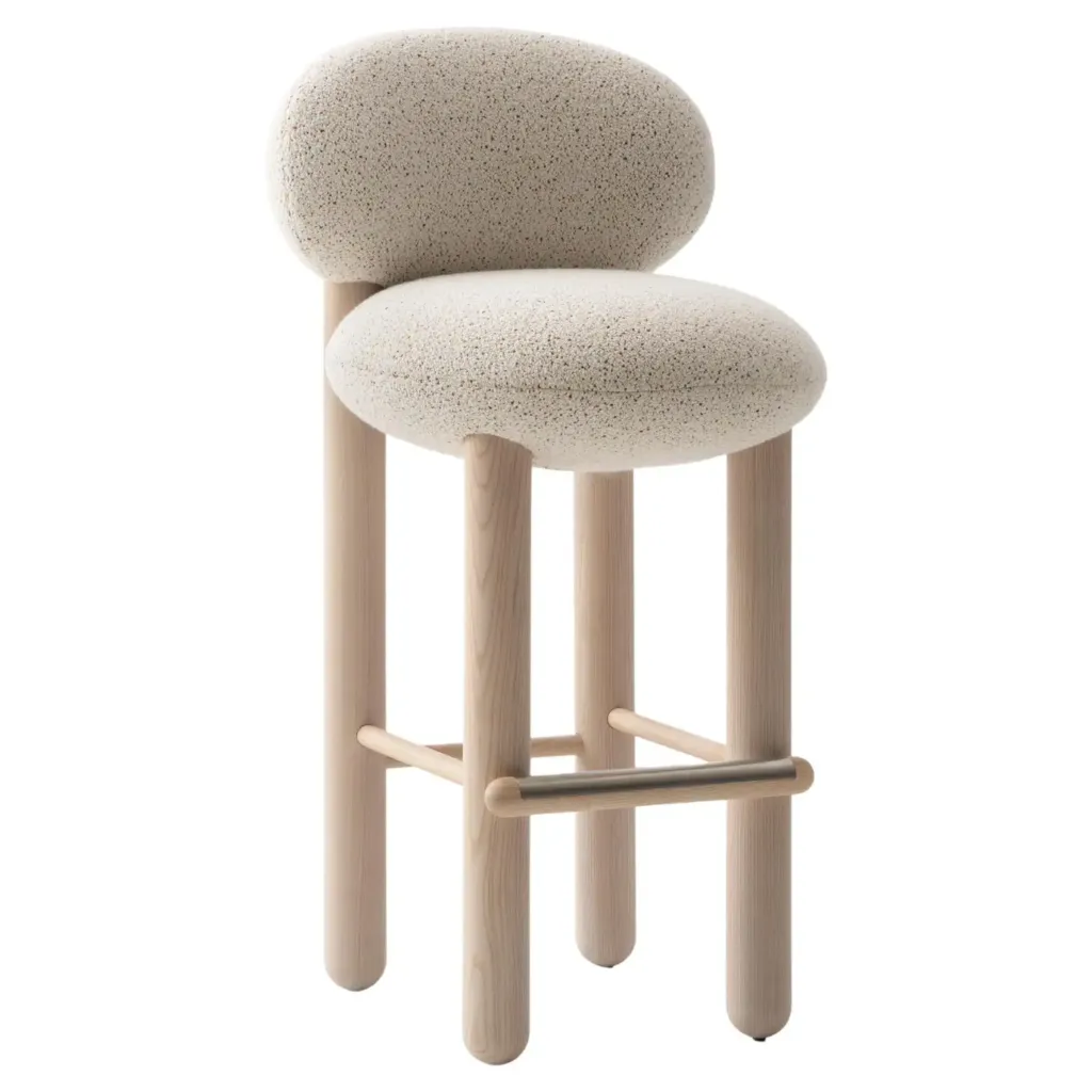 Baloo Boucle Flock Bar Chair CS2 by NOOM 1