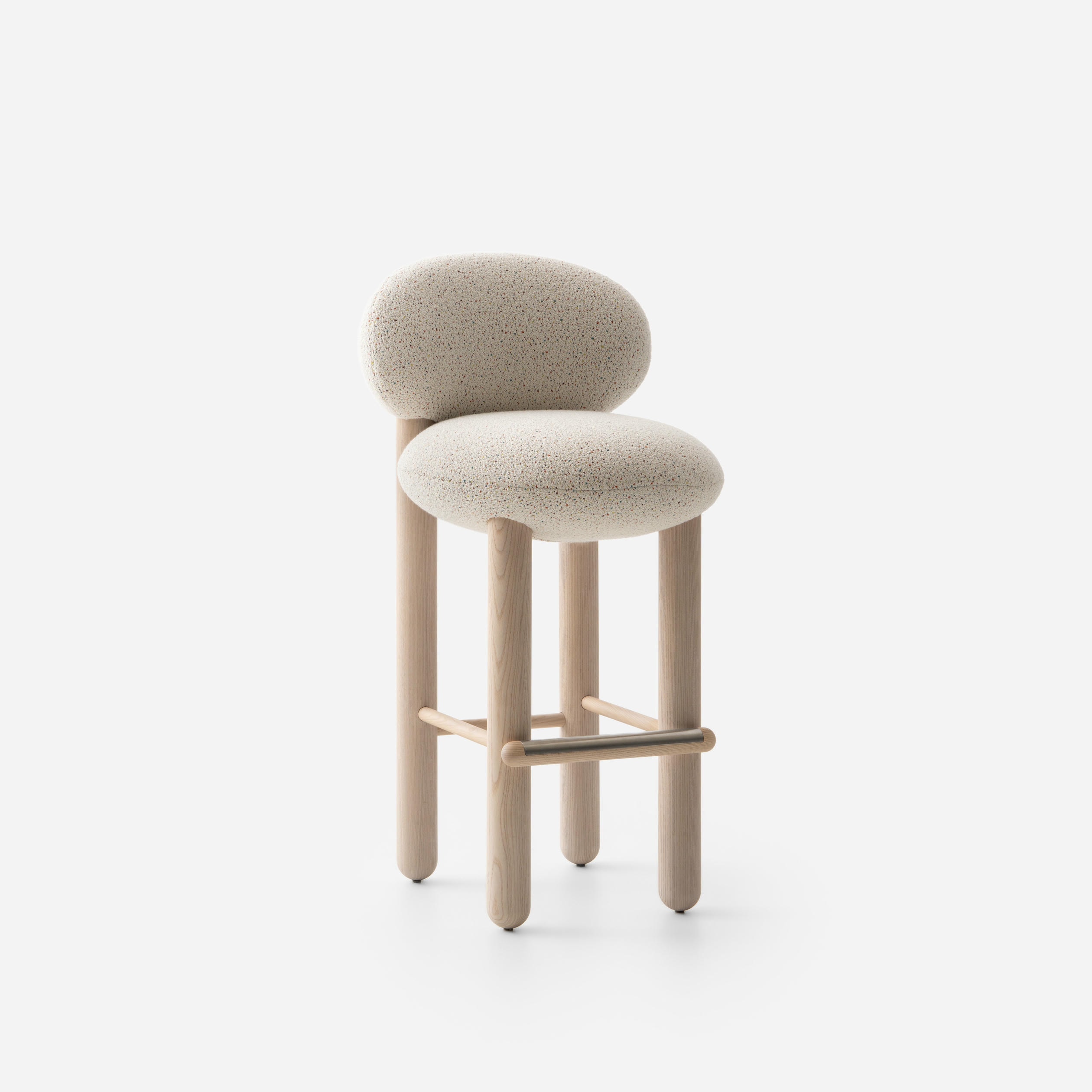Baloo Boucle Flock Bar Chair CS2 by NOOM 2