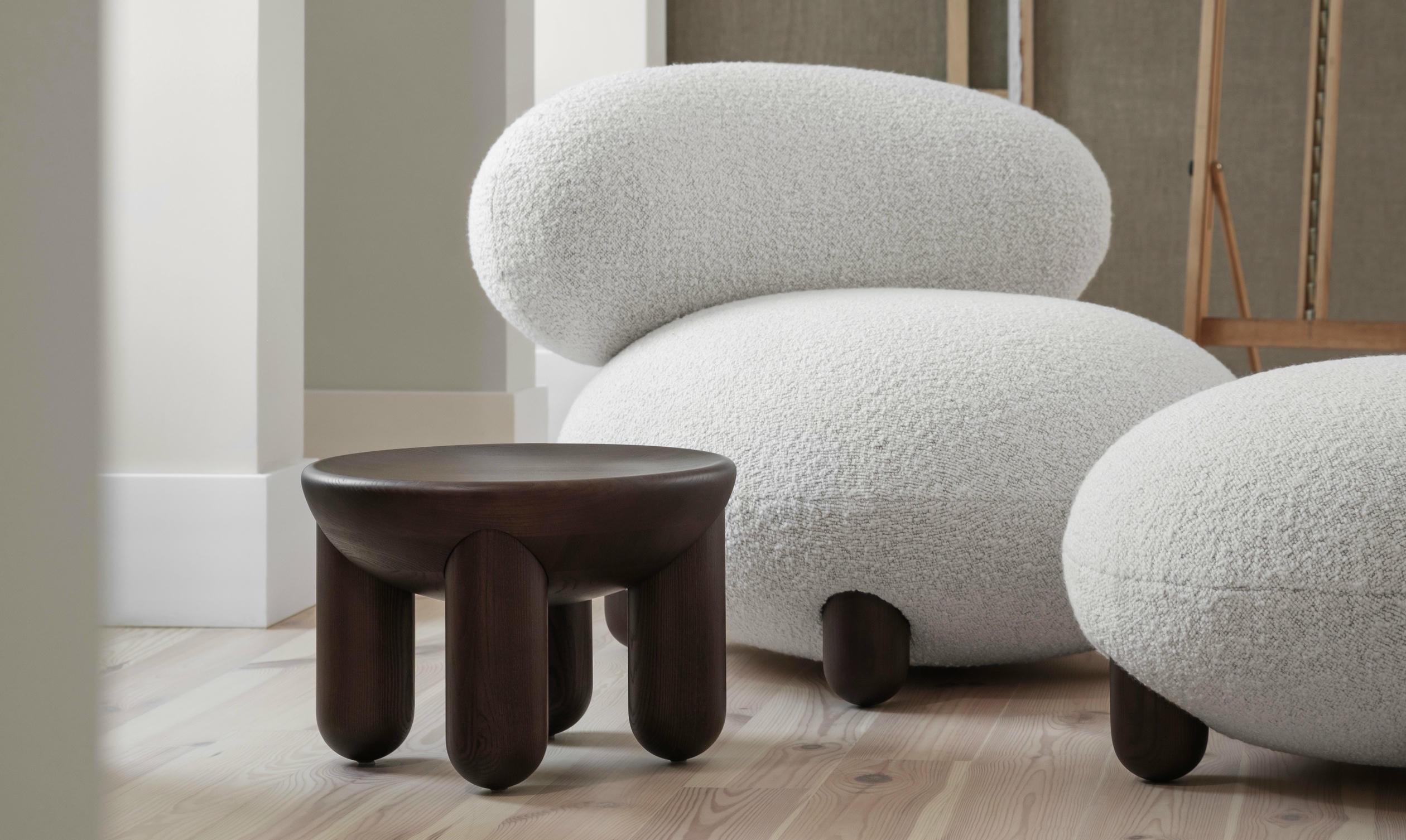Baloo Boucle Flock Lounge Chair by NOOM 8