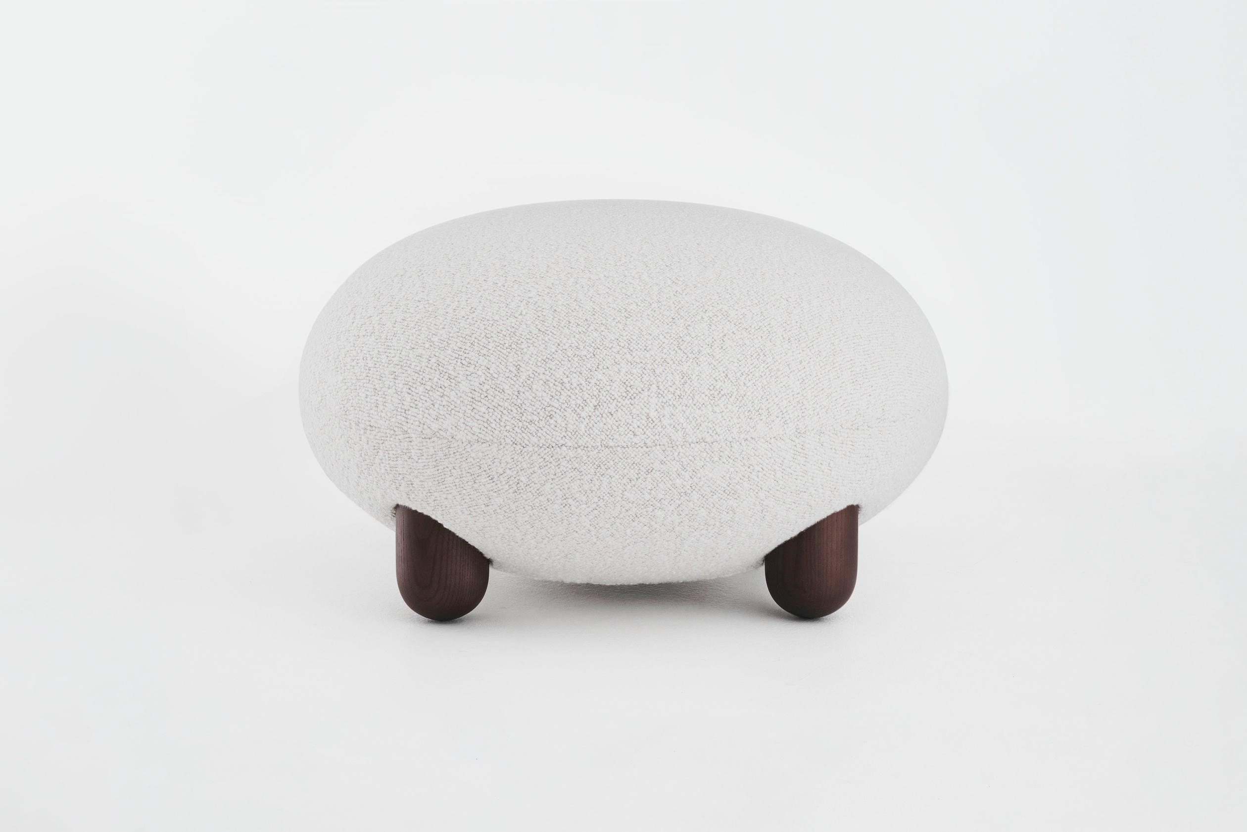 Baloo Boucle Flock Ottoman by NOOM 3