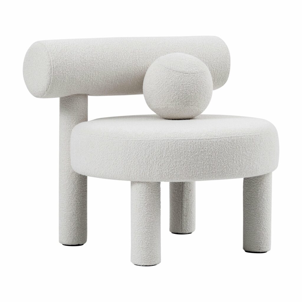 Baloo Boucle Gropius CS1 Low Chair by NOOM 1