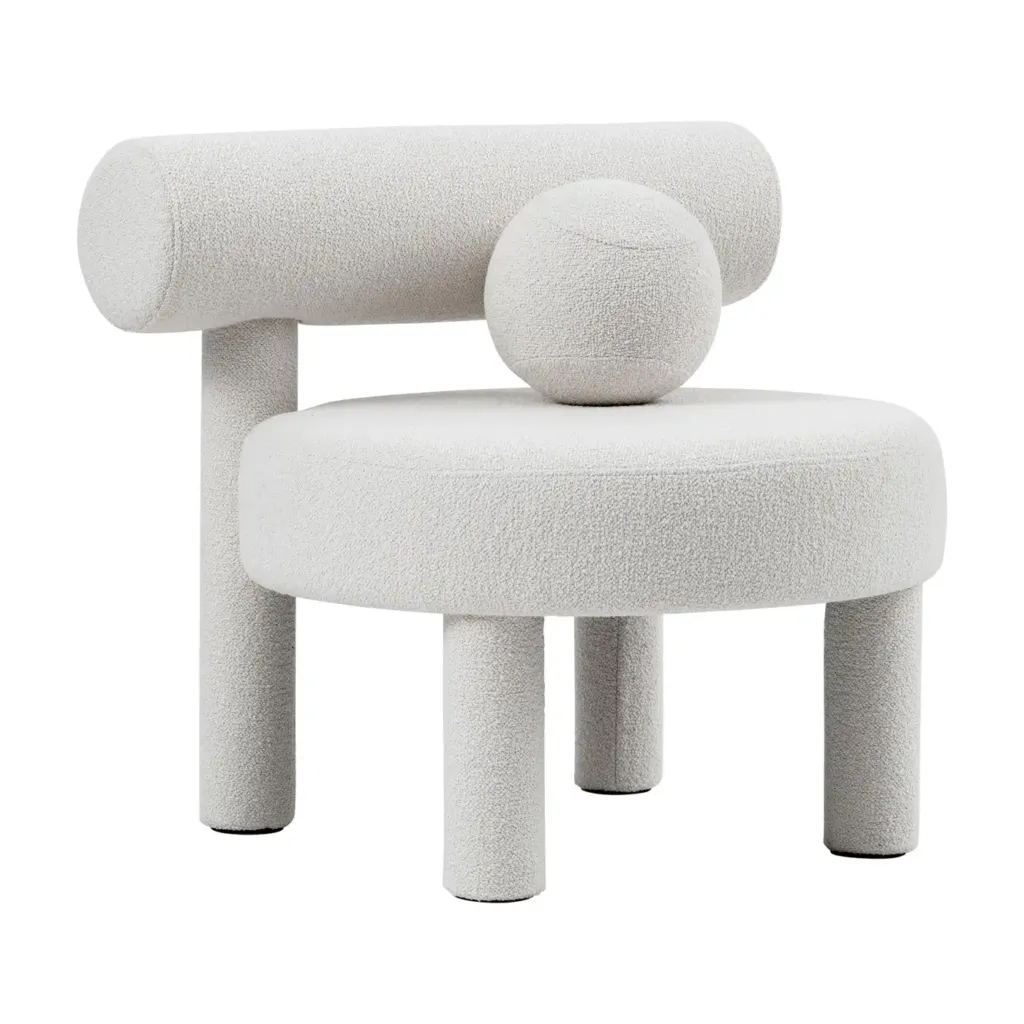 Baloo Boucle Gropius CS1 Low Chair by NOOM 1