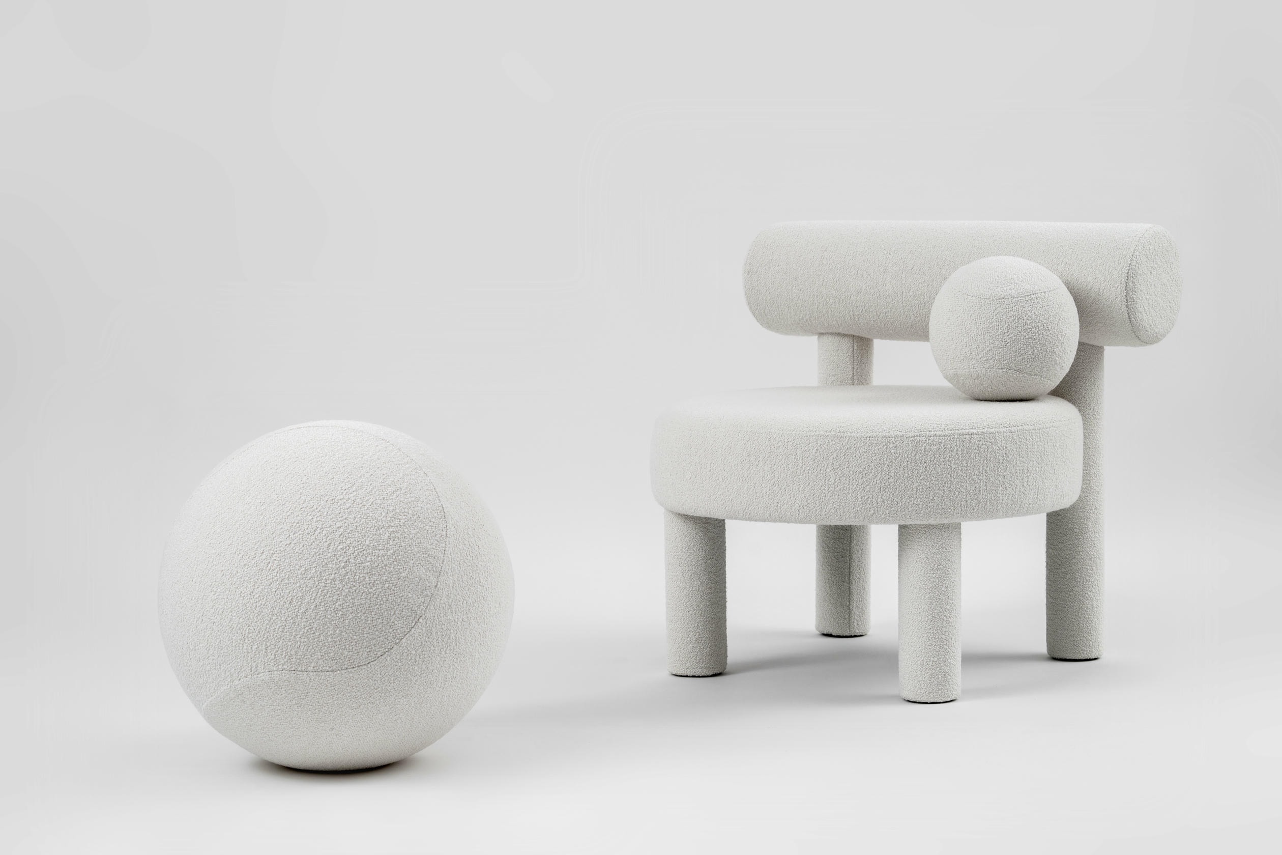 Baloo Boucle Gropius CS1 Low Chair by NOOM 9