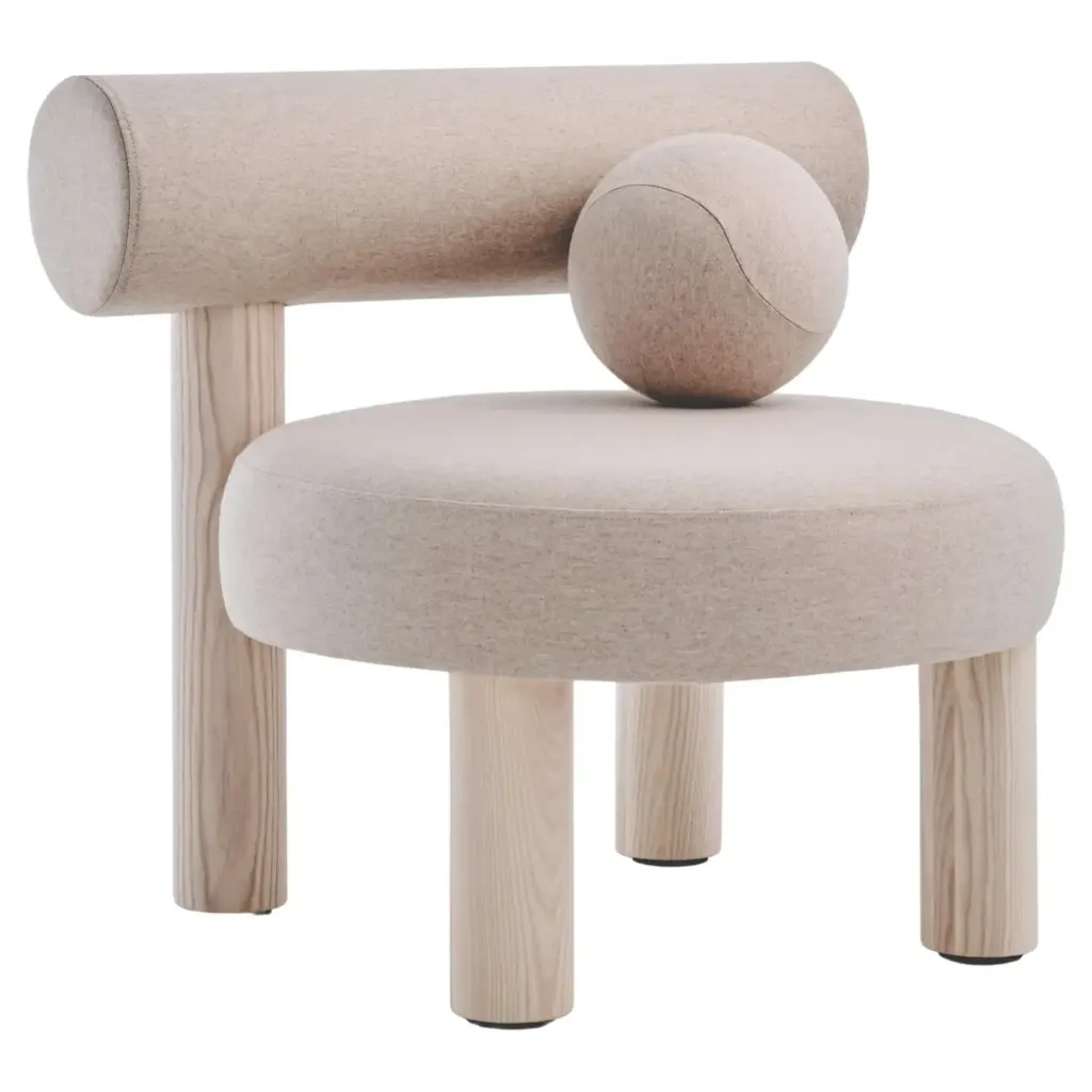 Baloo Boucle Gropius CS2 Low Chair by NOOM 1