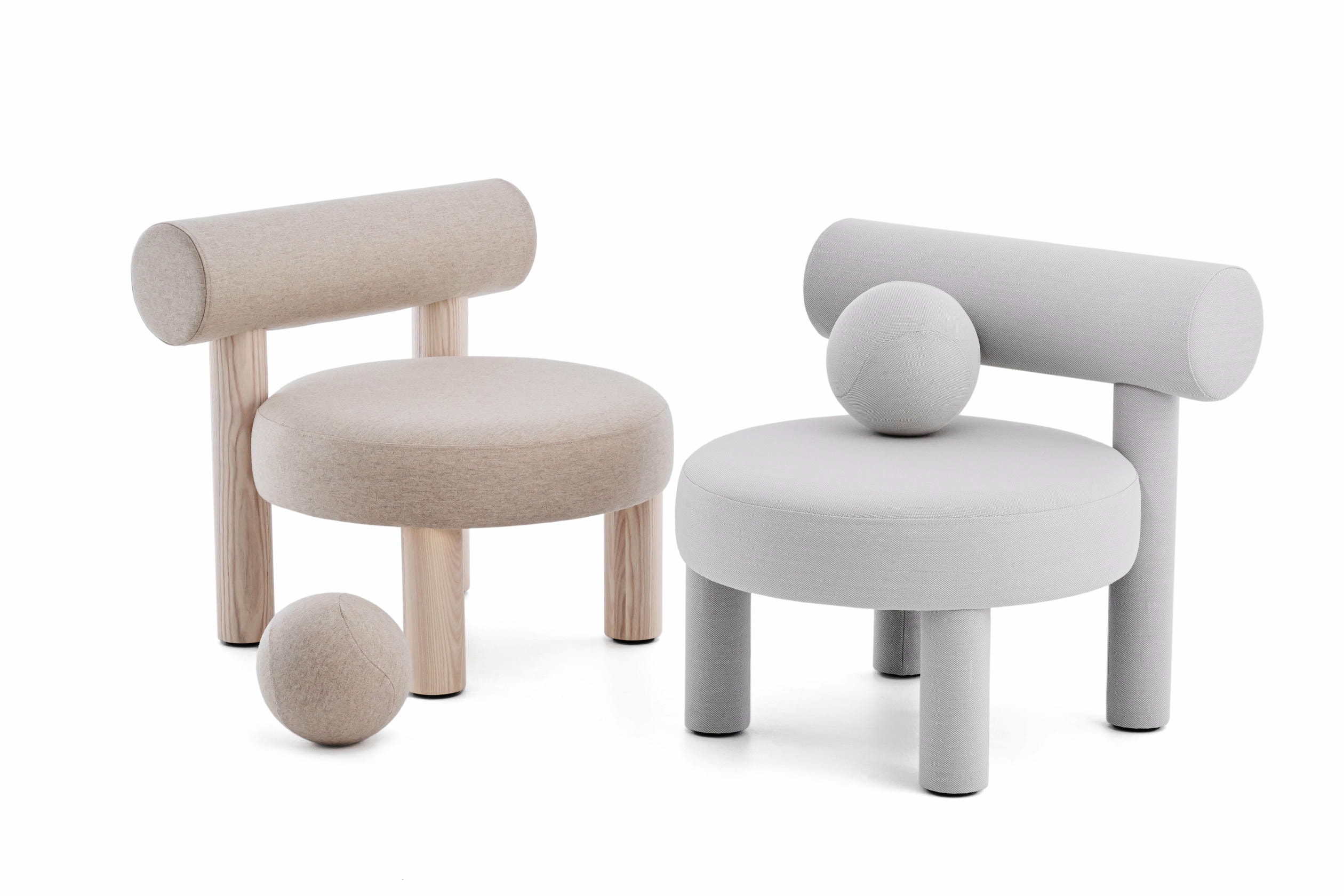 Baloo Boucle Gropius CS2 Low Chair by NOOM 7