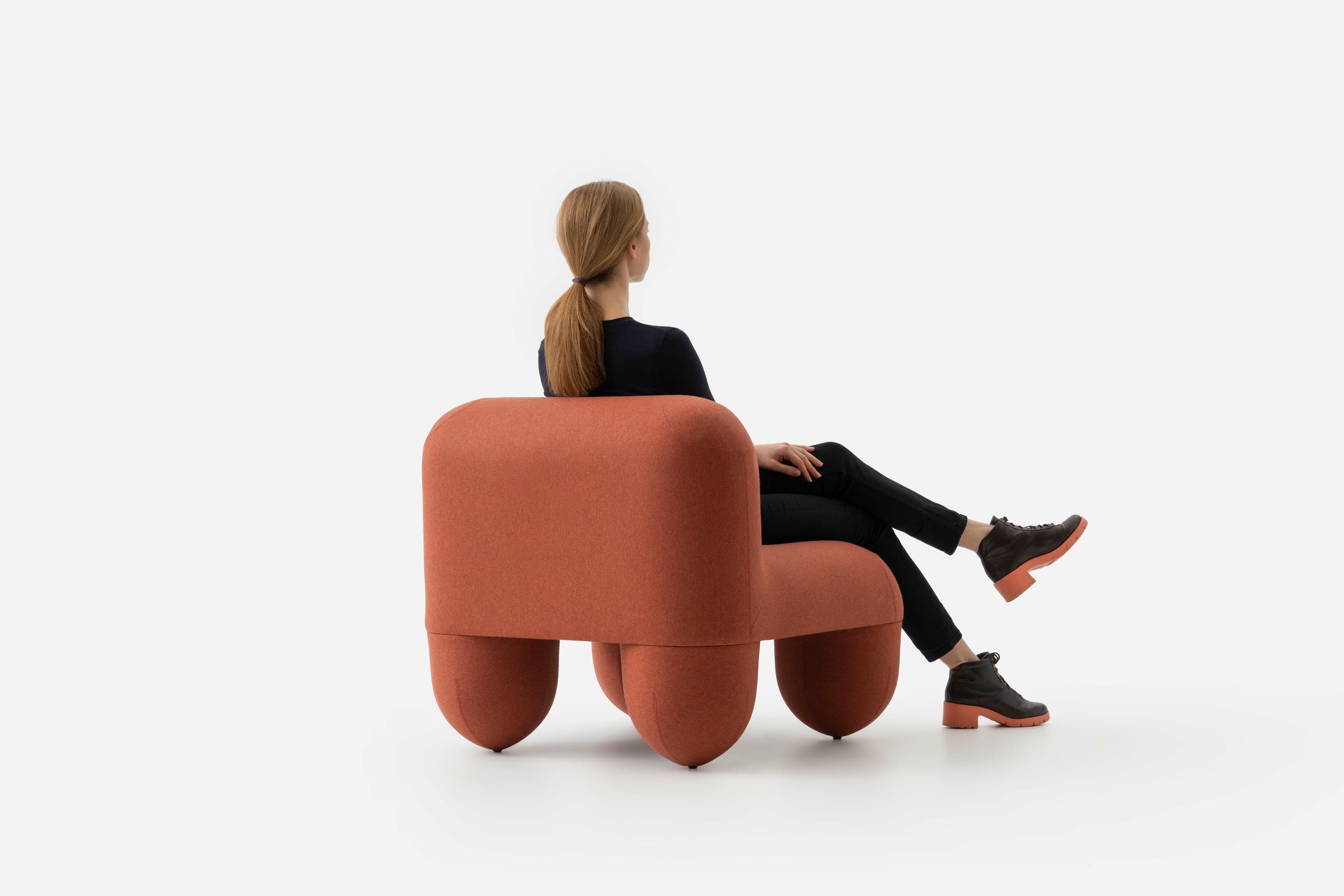 Baloo Boucle Hello Low Chair by NOOM 6