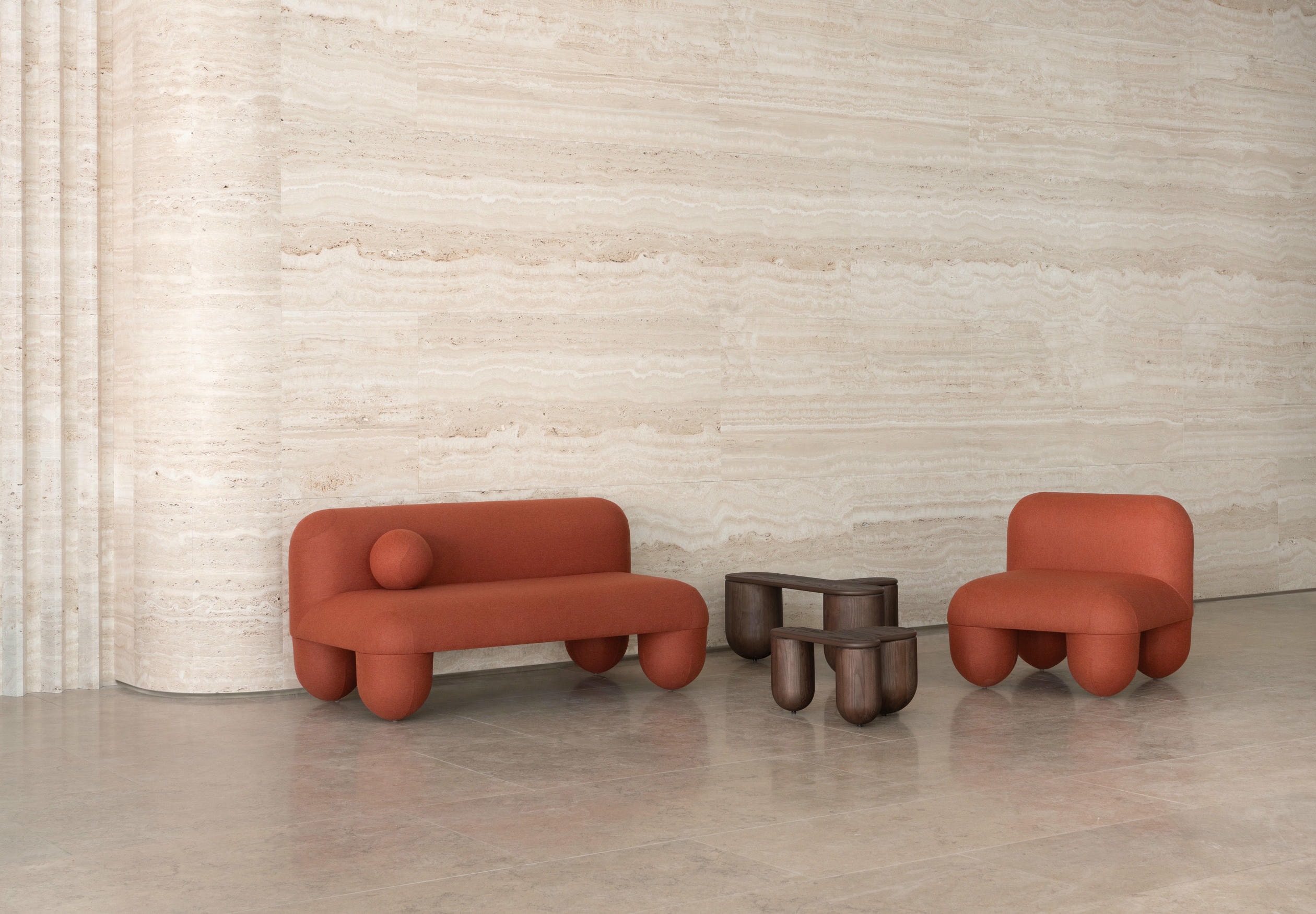 Baloo Boucle Hello Low Chair by NOOM 7