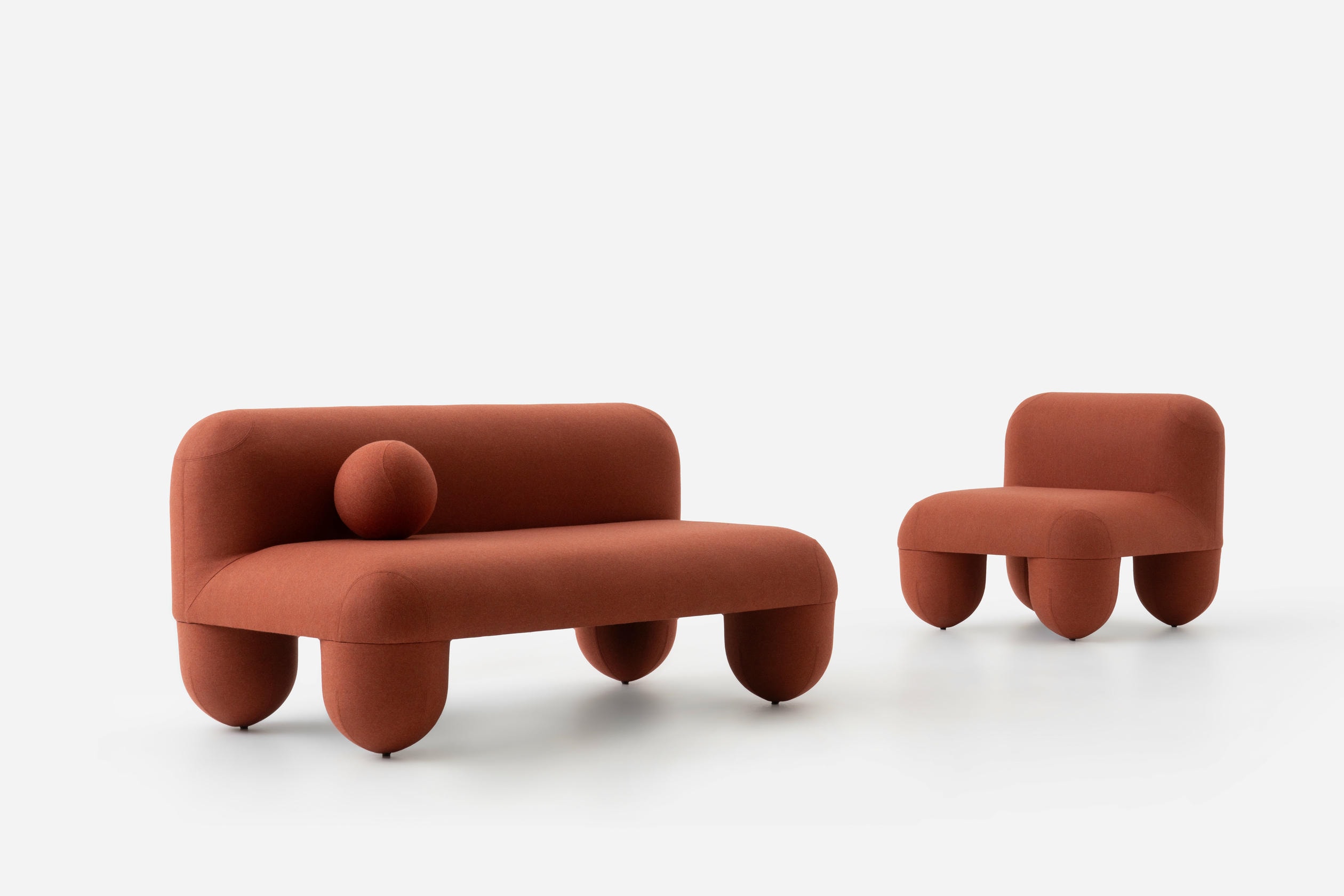 Baloo Boucle Hello Low Chair by NOOM 8