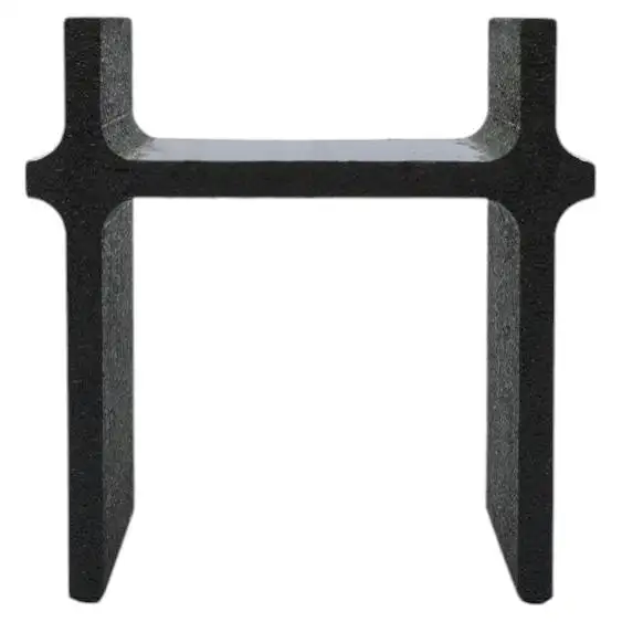 Black Curul Chair, MDF and 3D Printed Petg, Furniture by Arthur Bitsch 1