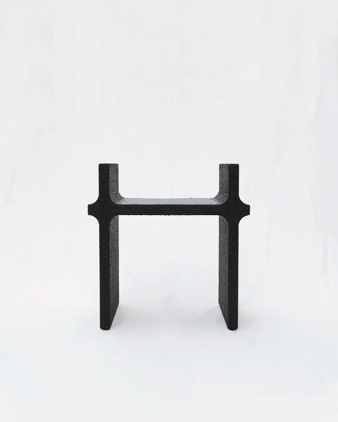 Black Curul Chair, MDF and 3D Printed Petg, Furniture by Arthur Bitsch 2