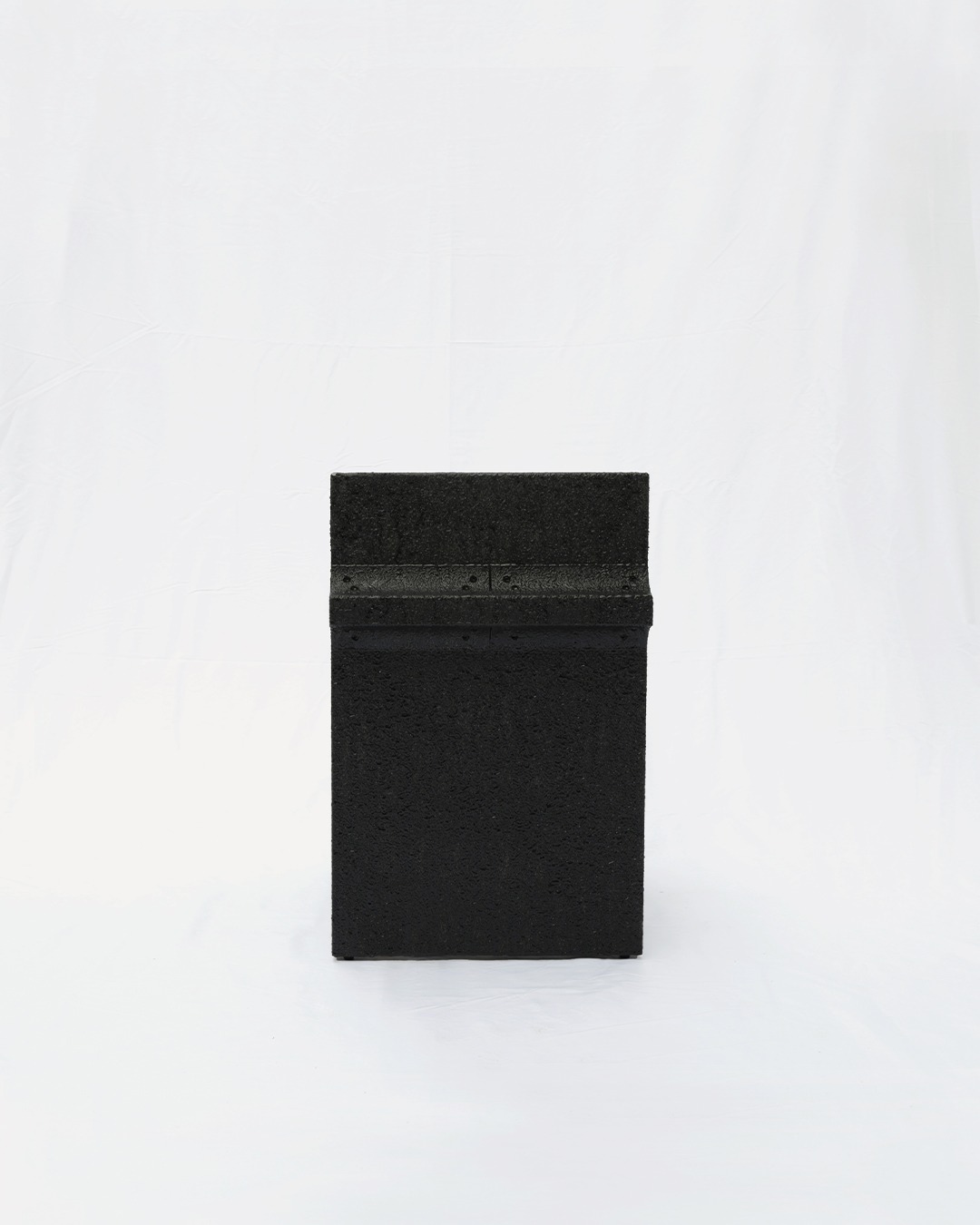 Black Curul Chair, MDF and 3D Printed Petg, Furniture by Arthur Bitsch 3