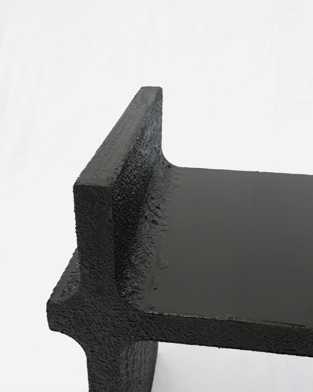 Black Curul Chair, MDF and 3D Printed Petg, Furniture by Arthur Bitsch 8