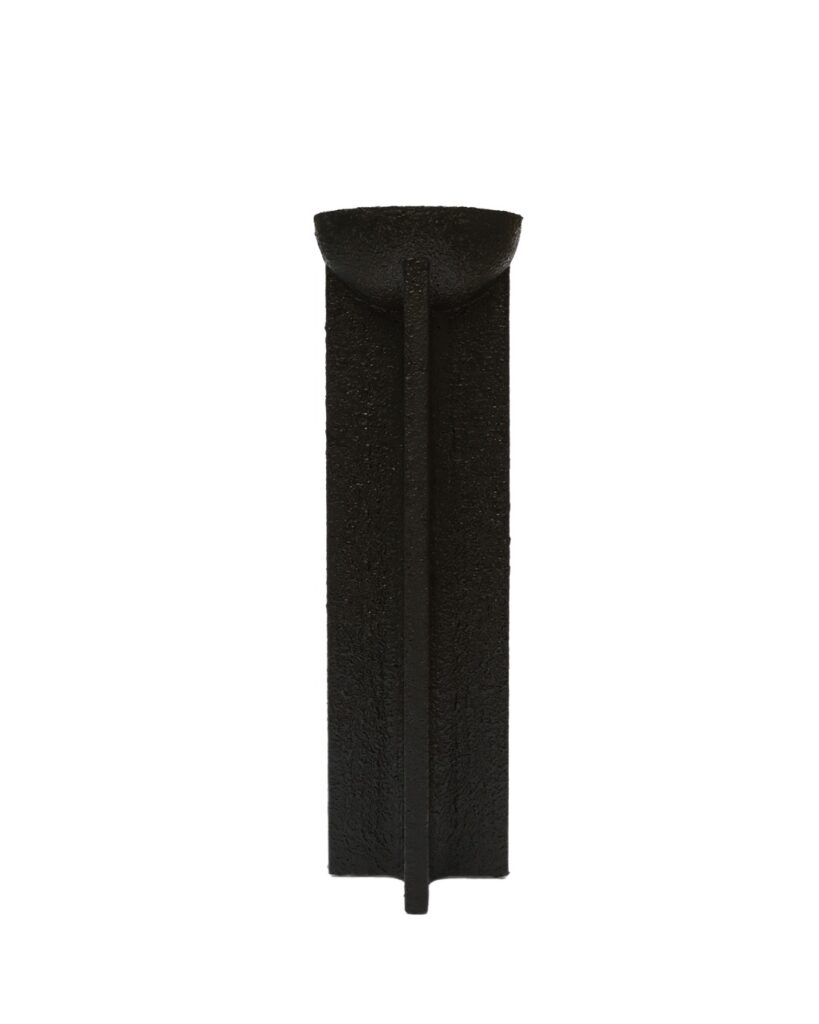 Black Nun Ritual Font, MDF and 3D Printed Petg, Furniture by Arthur Bitsch 1