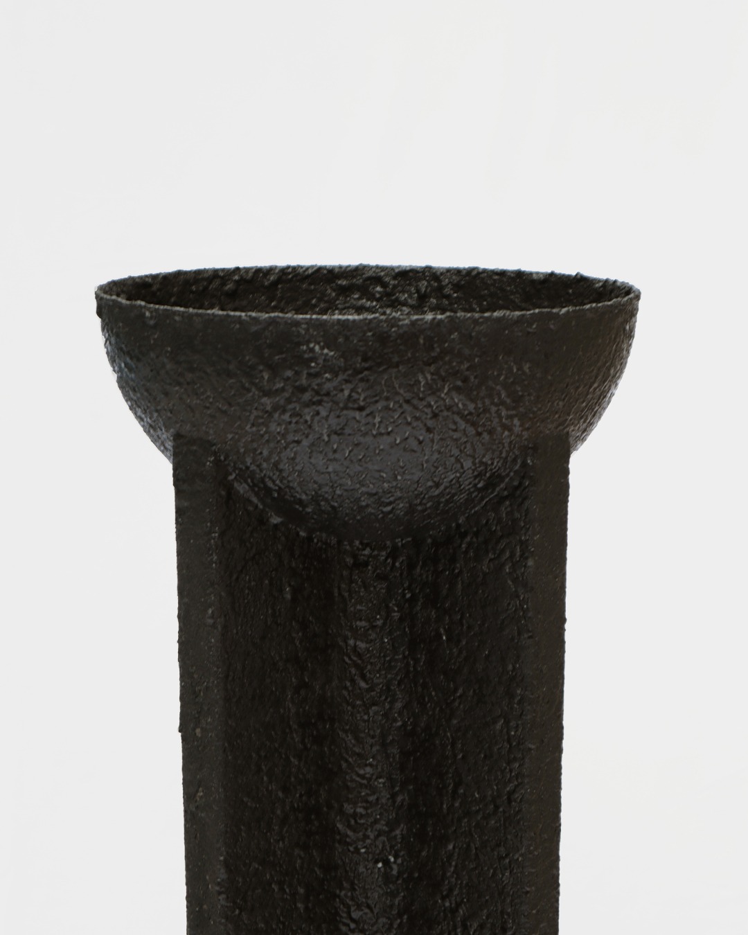 Black Nun Ritual Font, MDF and 3D Printed Petg, Furniture by Arthur Bitsch 6