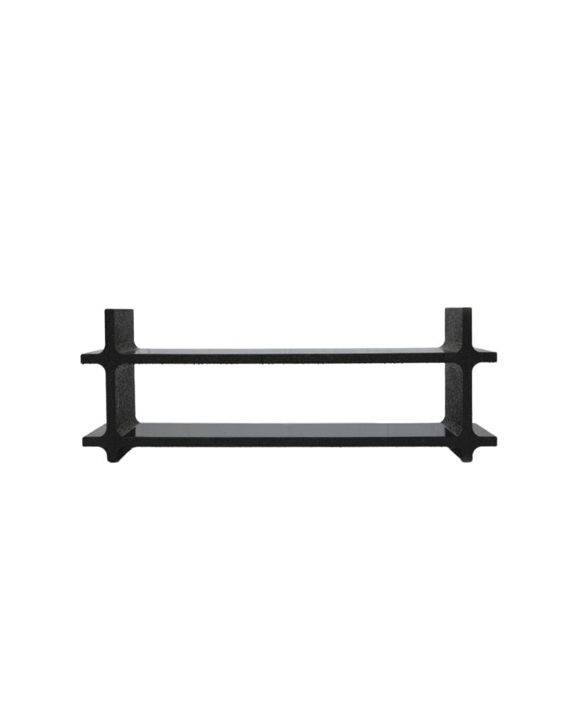 Black Stal Bench, MDF and 3D Printed Petg, Furniture by Arthur Bitsch 1