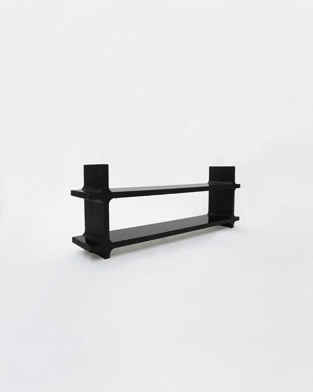 Black Stal Bench, MDF and 3D Printed Petg, Furniture by Arthur Bitsch 3