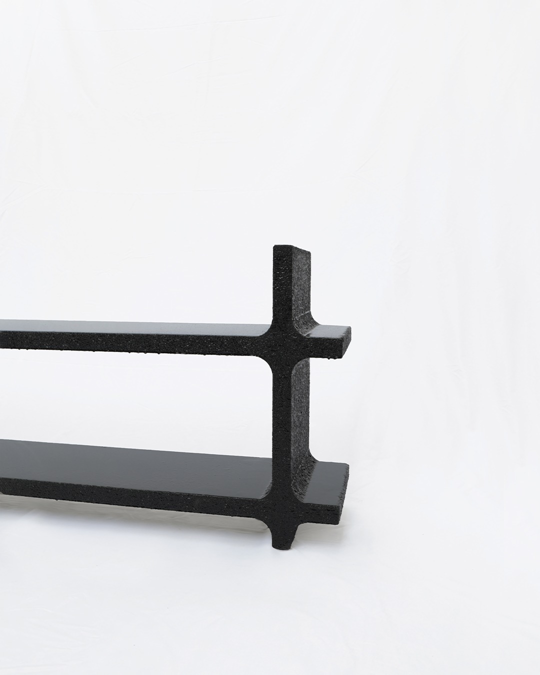 Black Stal Bench, MDF and 3D Printed Petg, Furniture by Arthur Bitsch 6