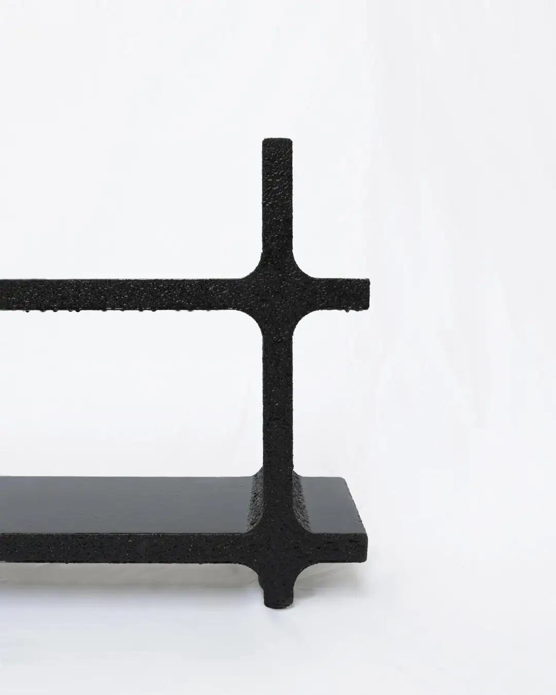 Black Stal Bench, MDF and 3D Printed Petg, Furniture by Arthur Bitsch 7