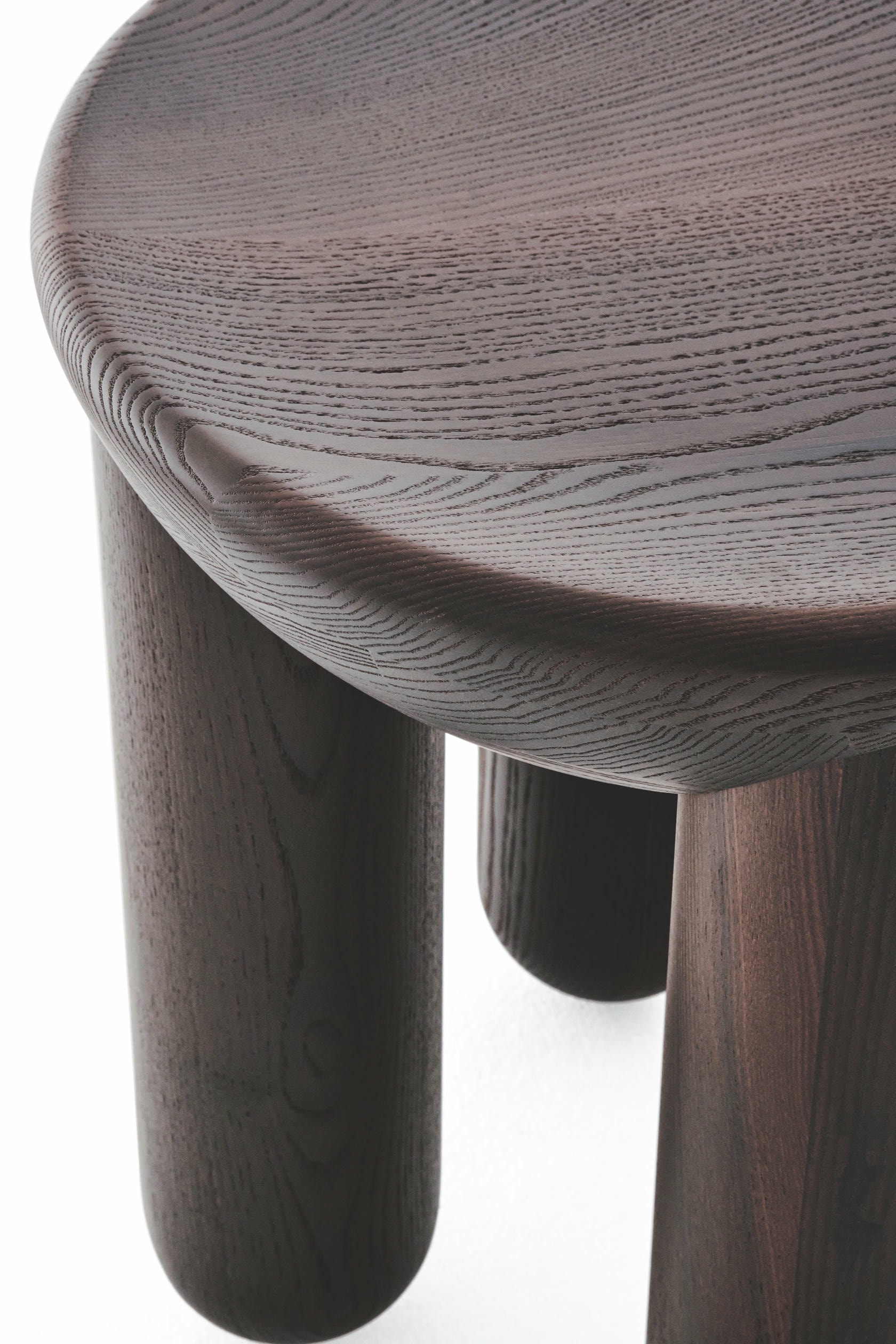 Brown Stained Freyja Coffee Table 3 by NOOM 6