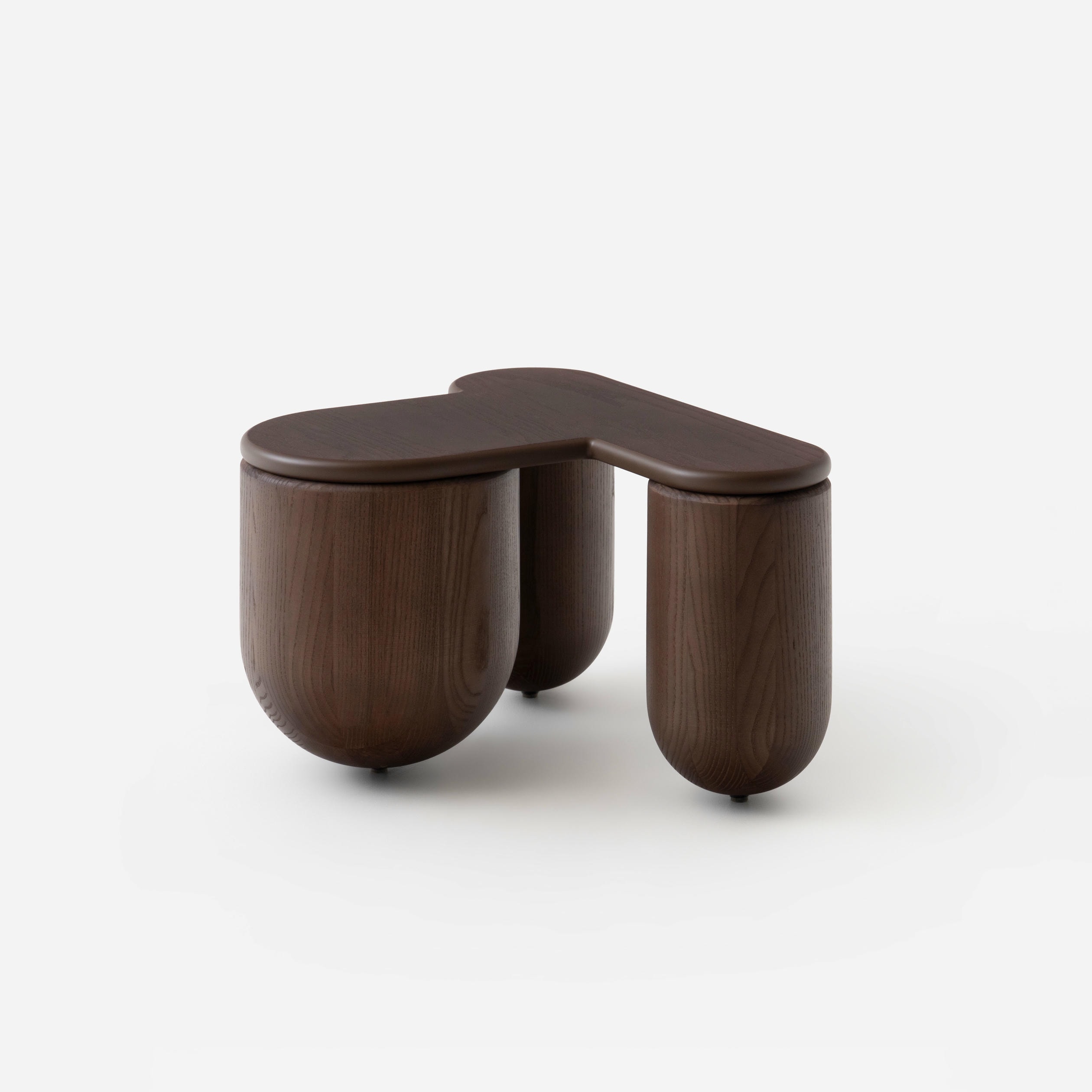 Brown Stained Hello Coffee Table 2 by NOOM 2