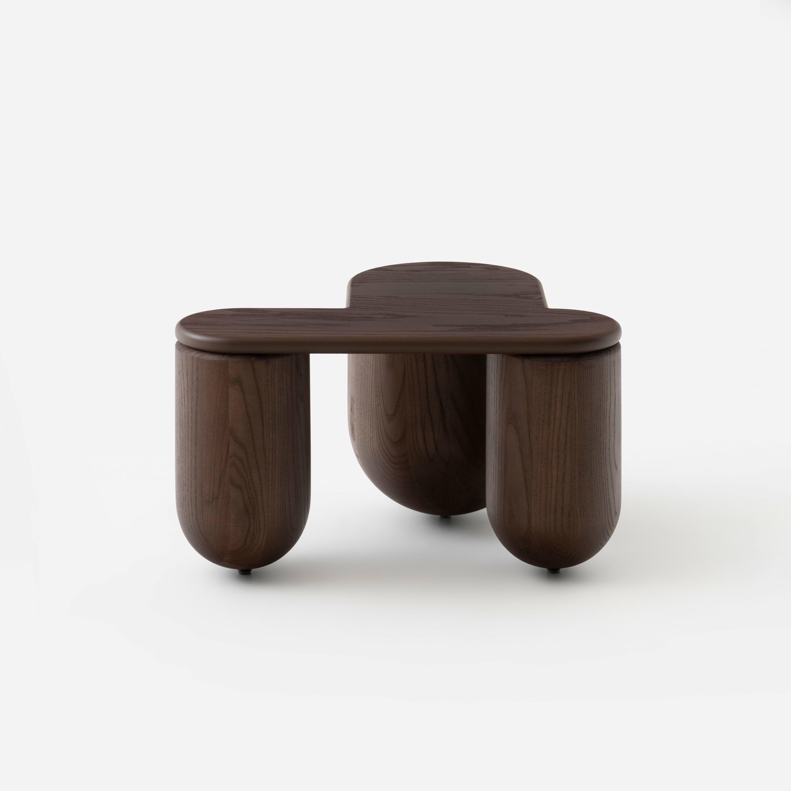 Brown Stained Hello Coffee Table 2 by NOOM 5