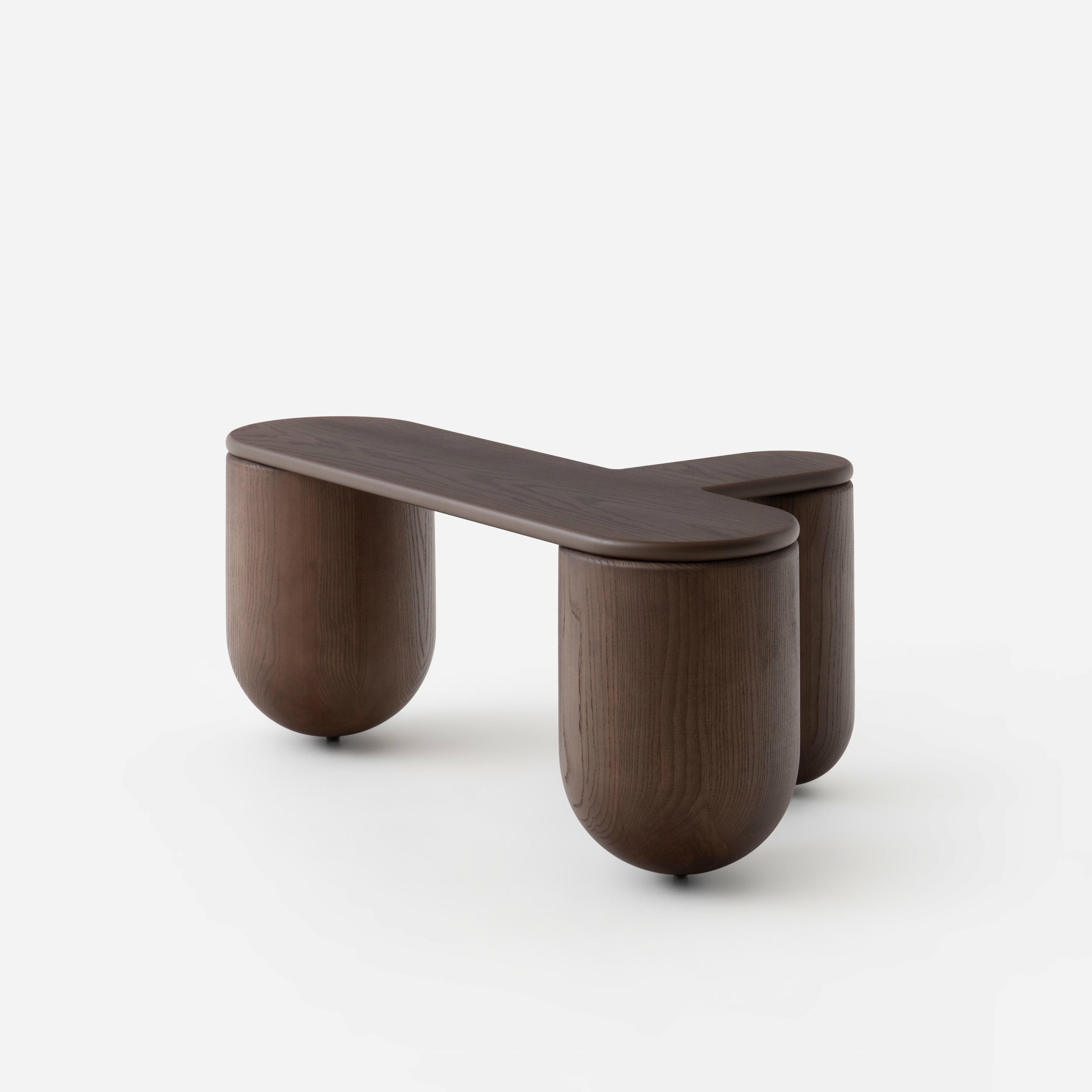 Brown Stained Hello Coffee Table 3 by NOOM 2