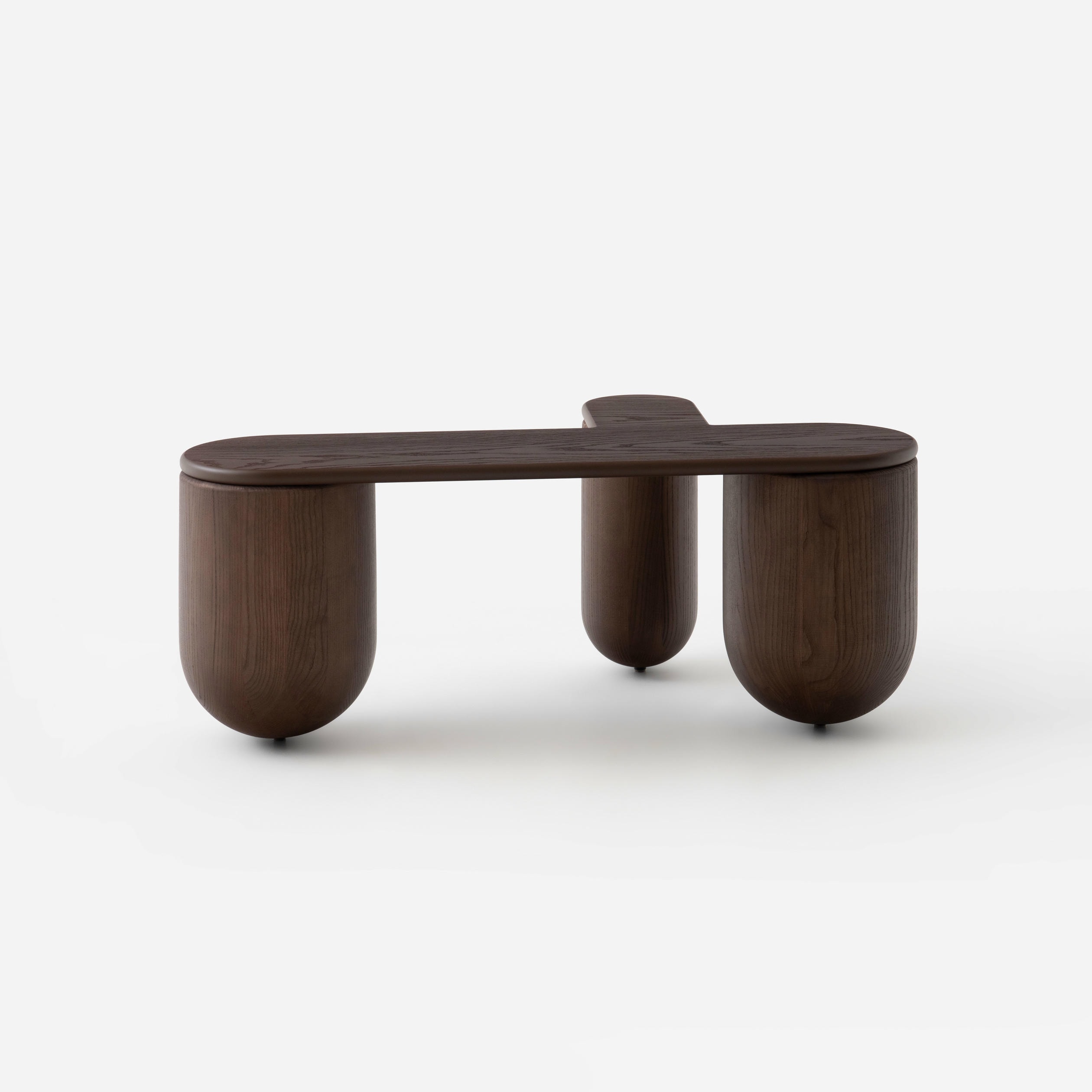 Brown Stained Hello Coffee Table 3 by NOOM 6