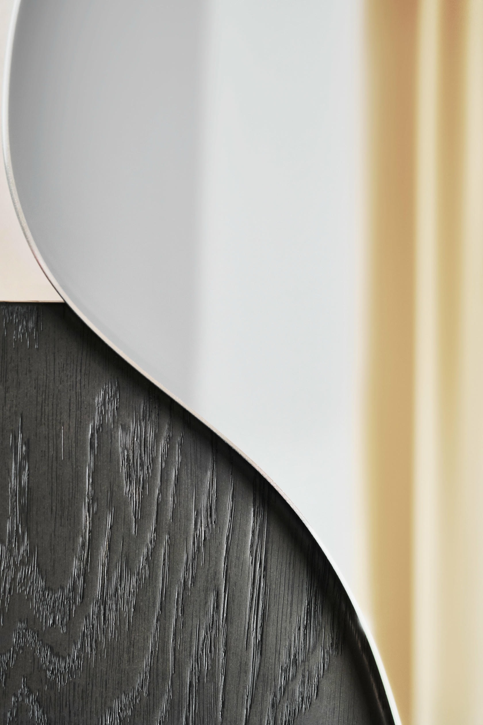 Brushed Brass Lake Wall Mirror 2 by NOOM 4