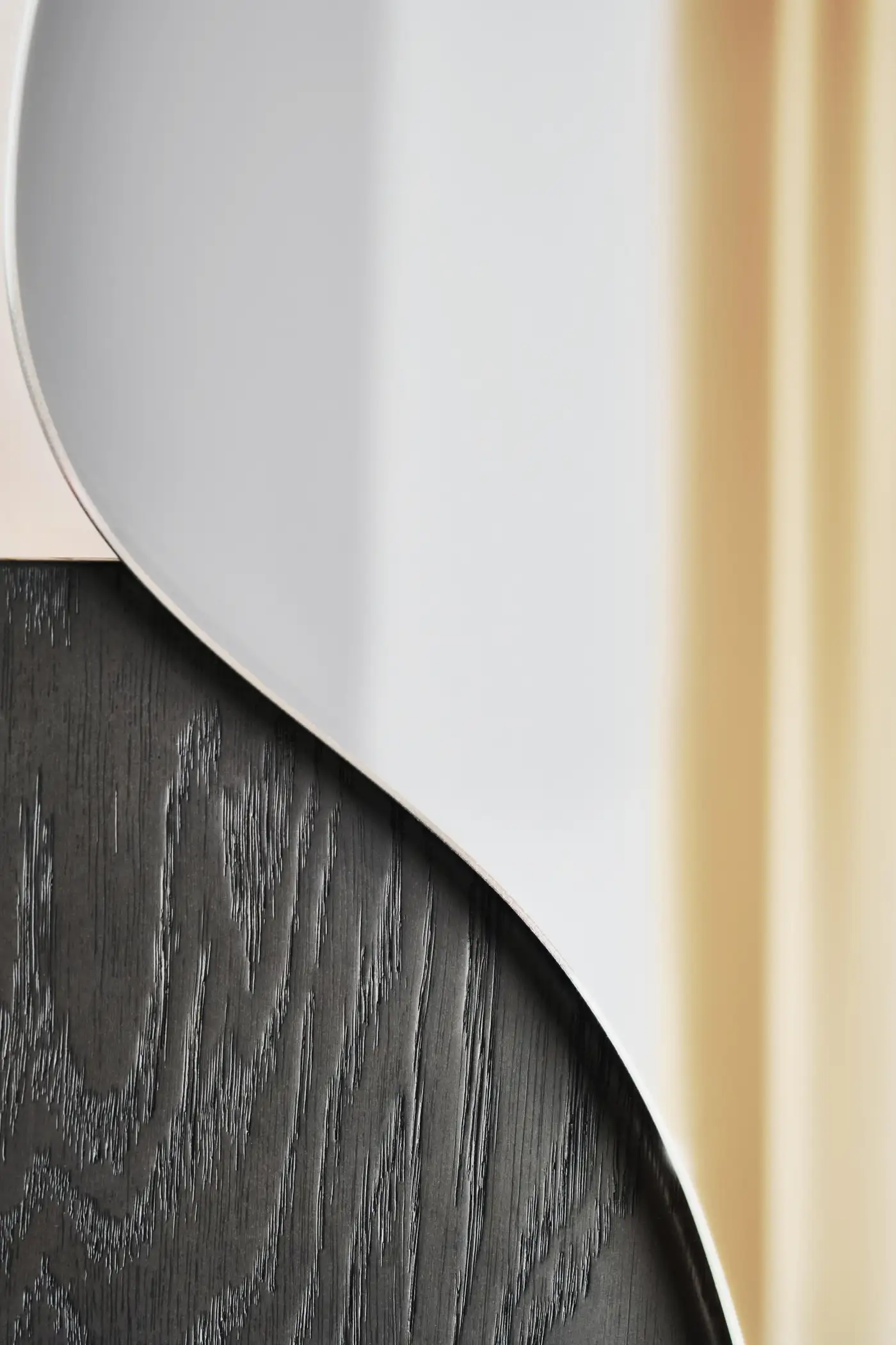 Brushed Brass Lake Wall Mirror 2 by NOOM 4
