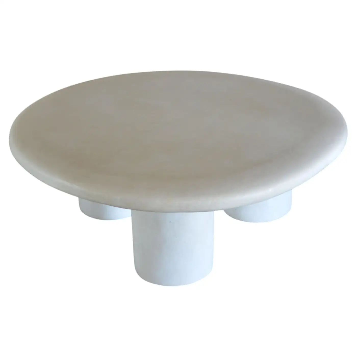 Elefante Unique Round Coffee Table in Cement by Studio Noon 1
