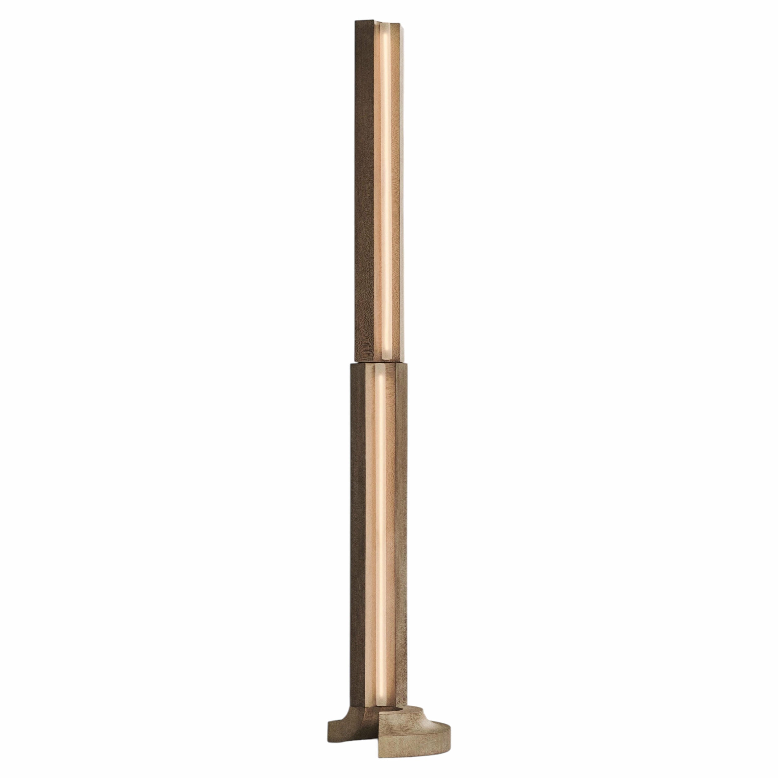 Large Platane Lamp Plane Tree Wood by Corpus Studio 1