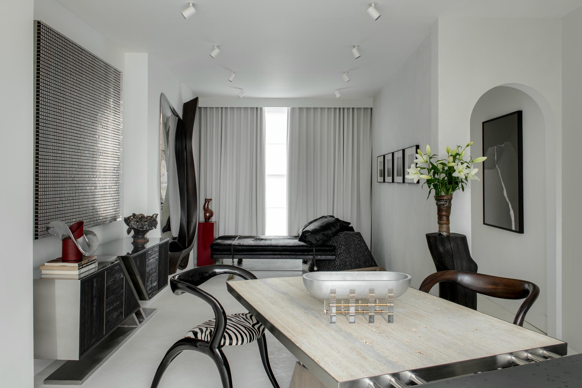 Miminat Shodeinde atelier in St John's Wood, London, images courtesy of Miminat Designs 29