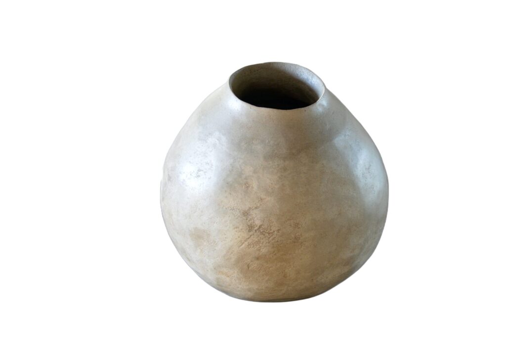 One Of a Kind Fiele Vessel in Pigmented Cement by Studio Noon 1