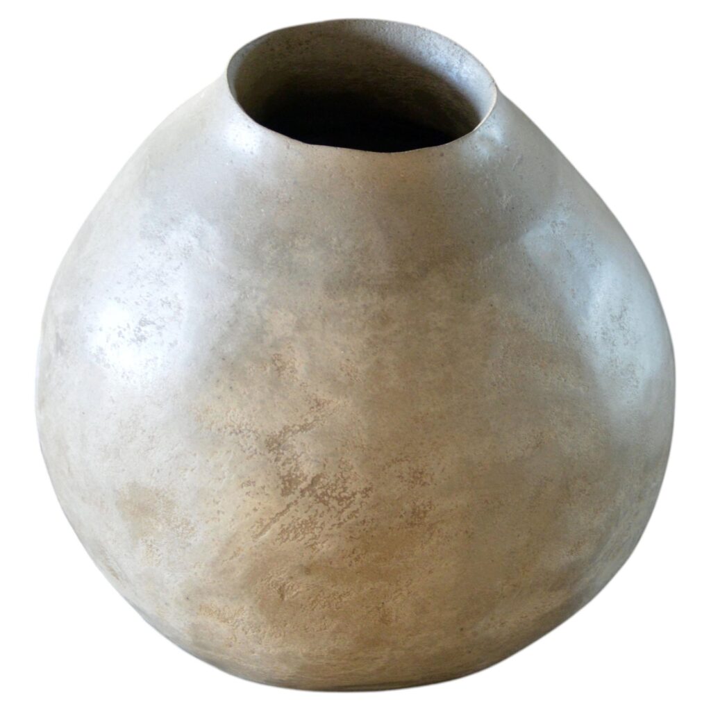 One Of a Kind Fiele Vessel in Pigmented Cement by Studio Noon 1