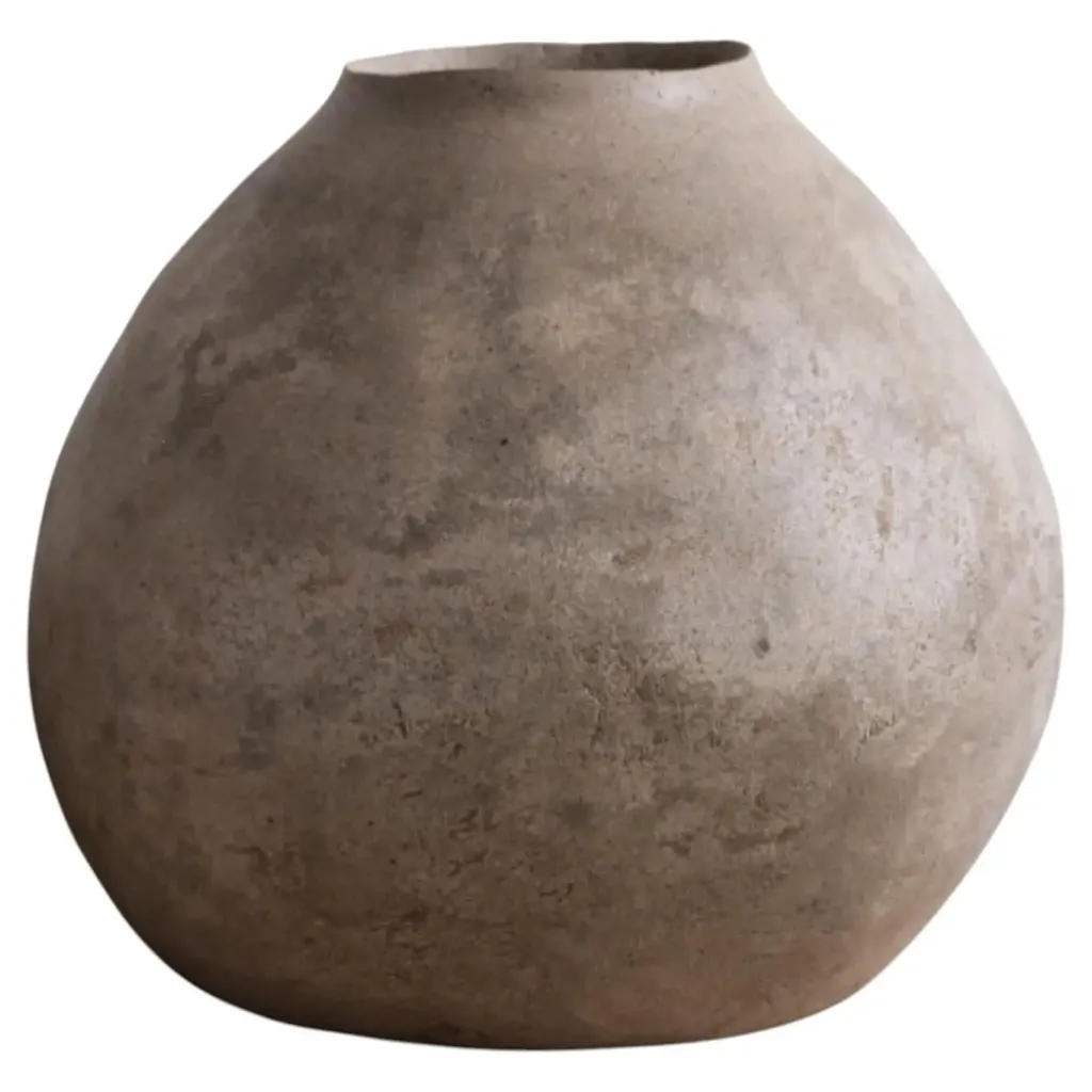One Of a Kind Fiele Vessel in Pigmented Cement by Studio Noon 1